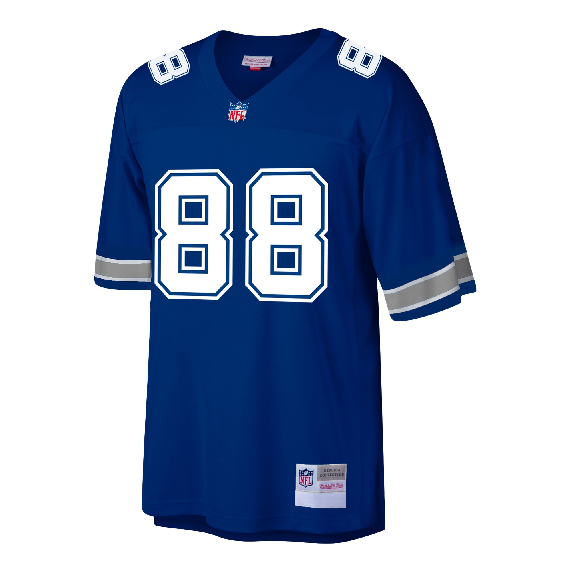 Dallas Cowboys 1996 Michael Irvin Mitchell Ness Royal Throwback Retired Player NFL Jersey Men's