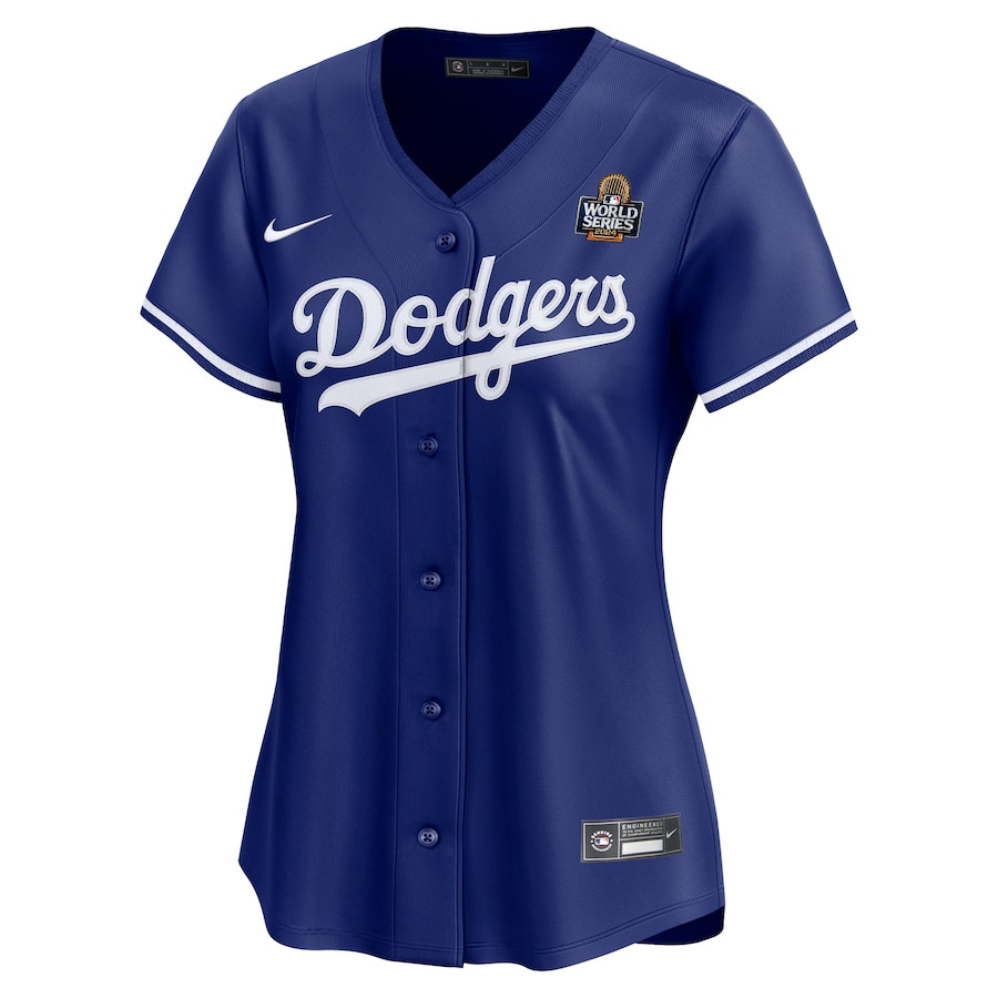 Los Angeles Dodgers 2024 World Series Alternate Limited Royal MLB Jersey Women's