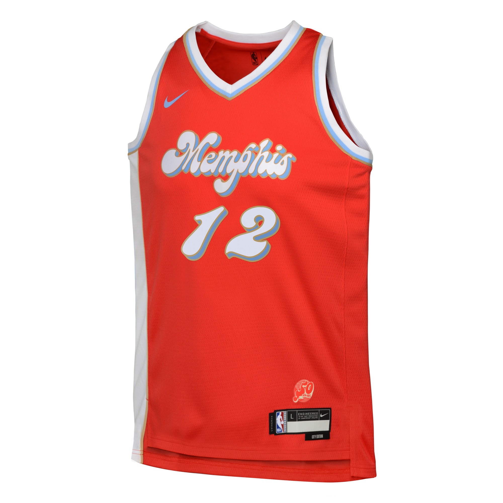 Memphis Grizzlies City Edition Swingman 2024 Red Ja Moran NBA Jersey Youth