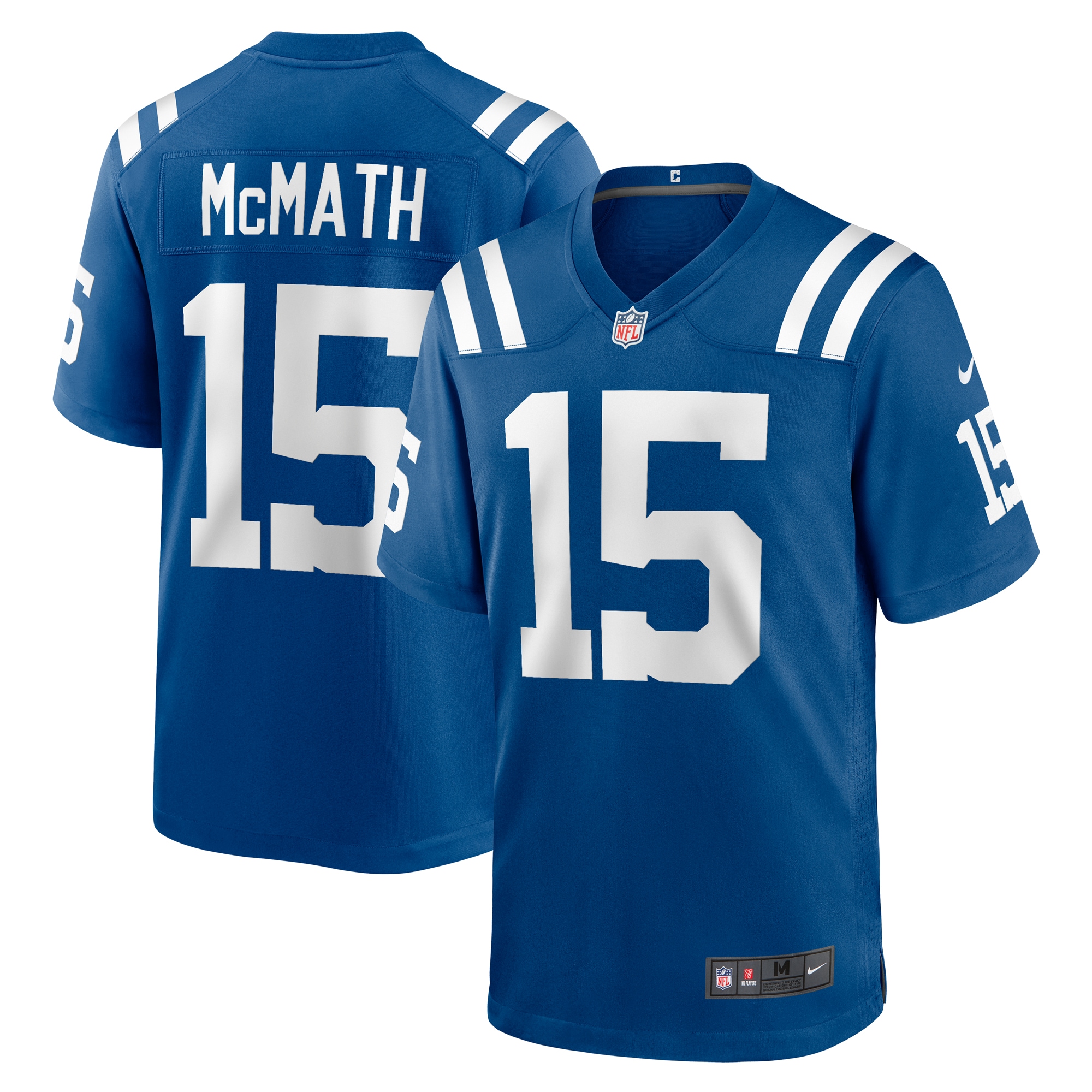 Indianapolis Colts Racey McMath Royal Team Game NFL Jersey Men's