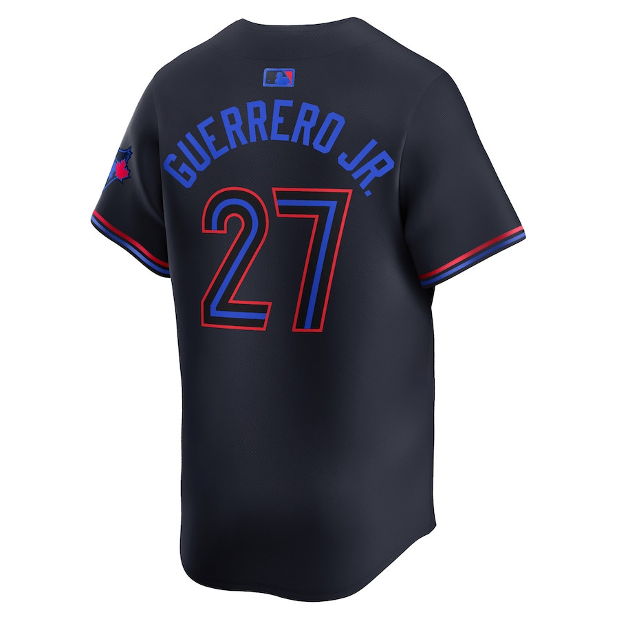 Vladimir Guerrero Jr. 27 Toronto Blue Jays 2024 City Connect Limited Player Black MLB Jersey Men's