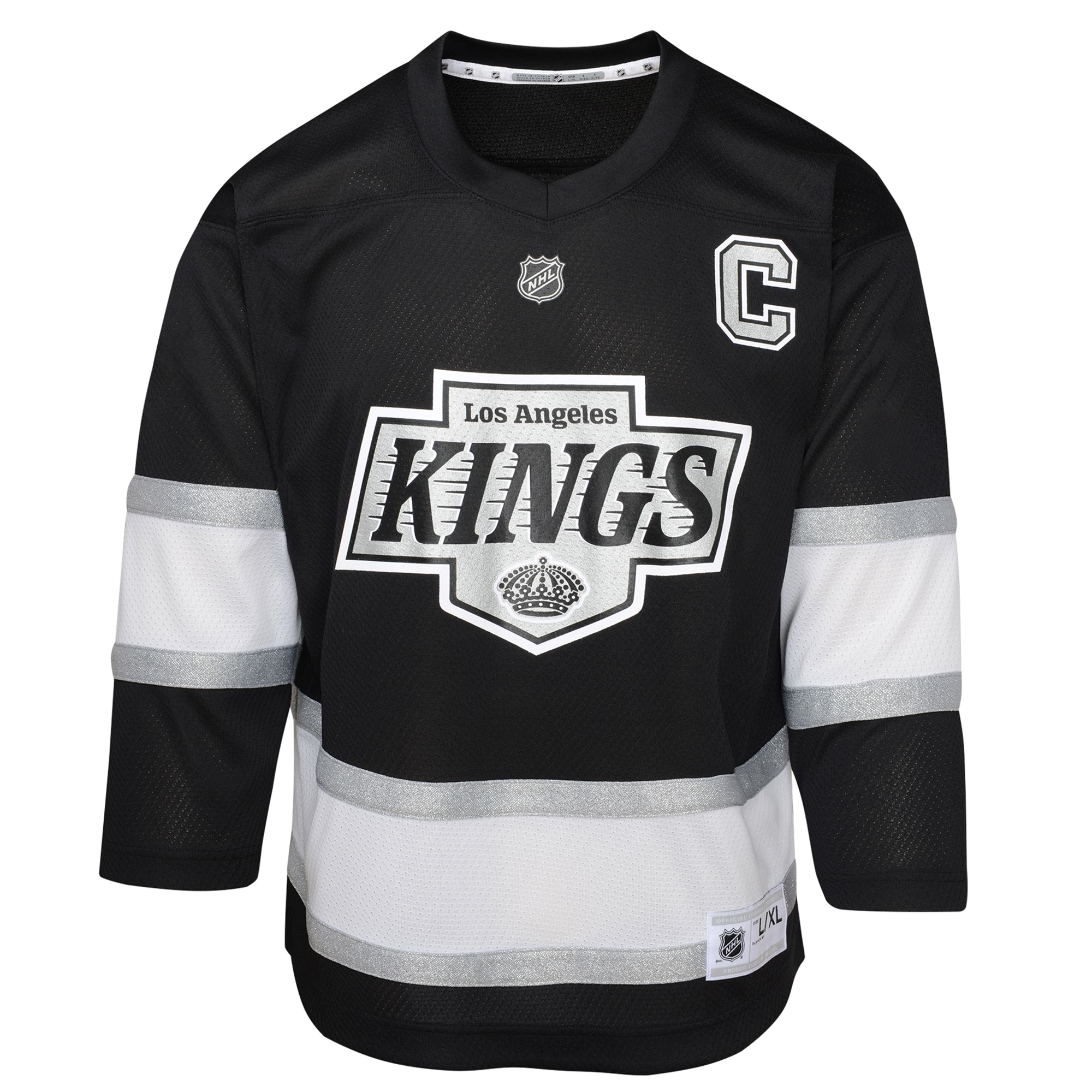 Preschool Los Angeles Kings Anze Kopitar Black Player NHL Jersey Men's