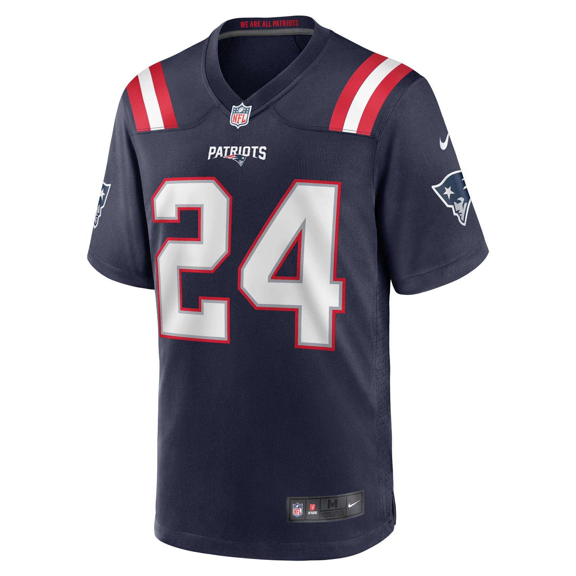 New England Patriots Joshuah Bledsoe Navy Game Player NFL Jersey Men's