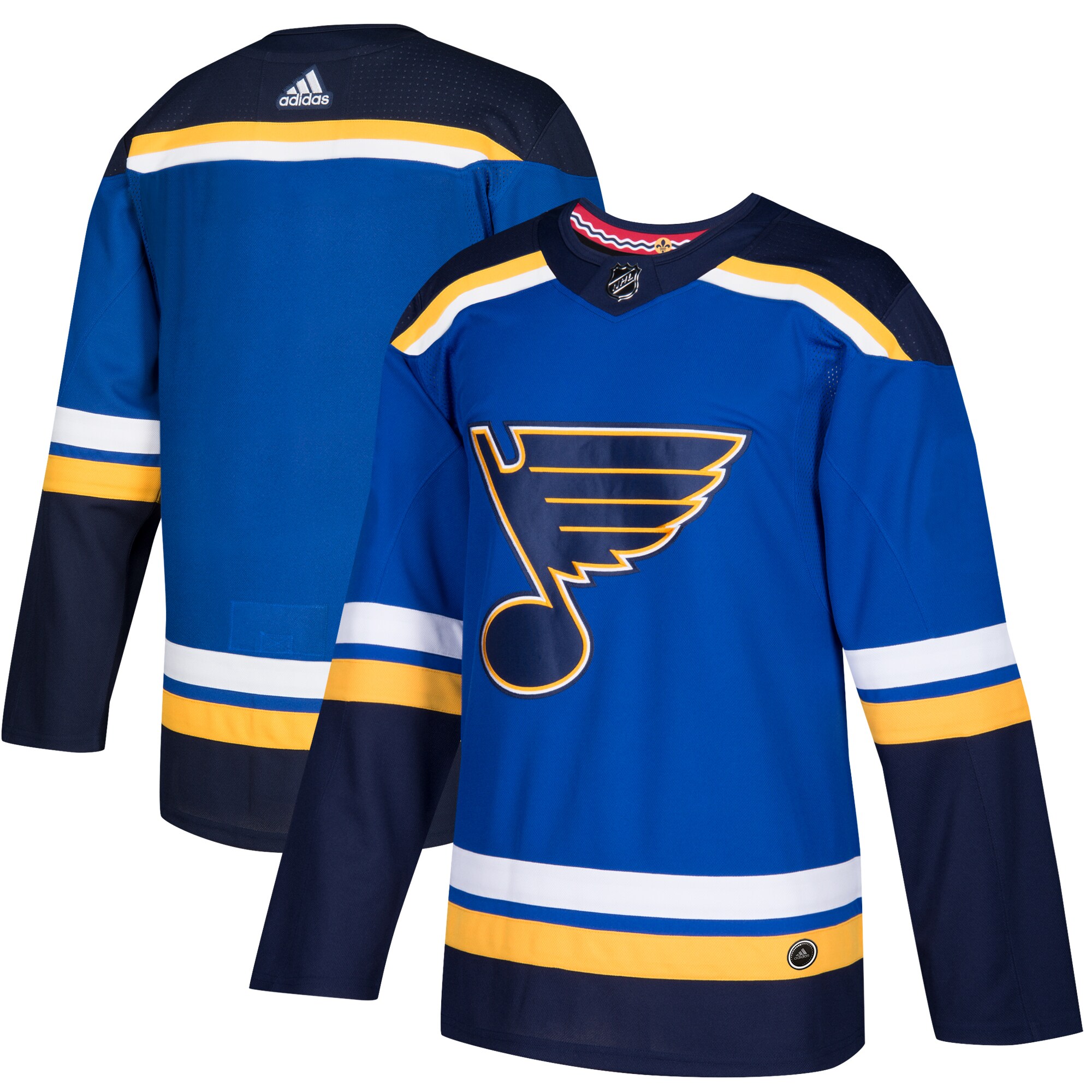 St. Louis Blues Blue Home Blank NHL Jersey Men's