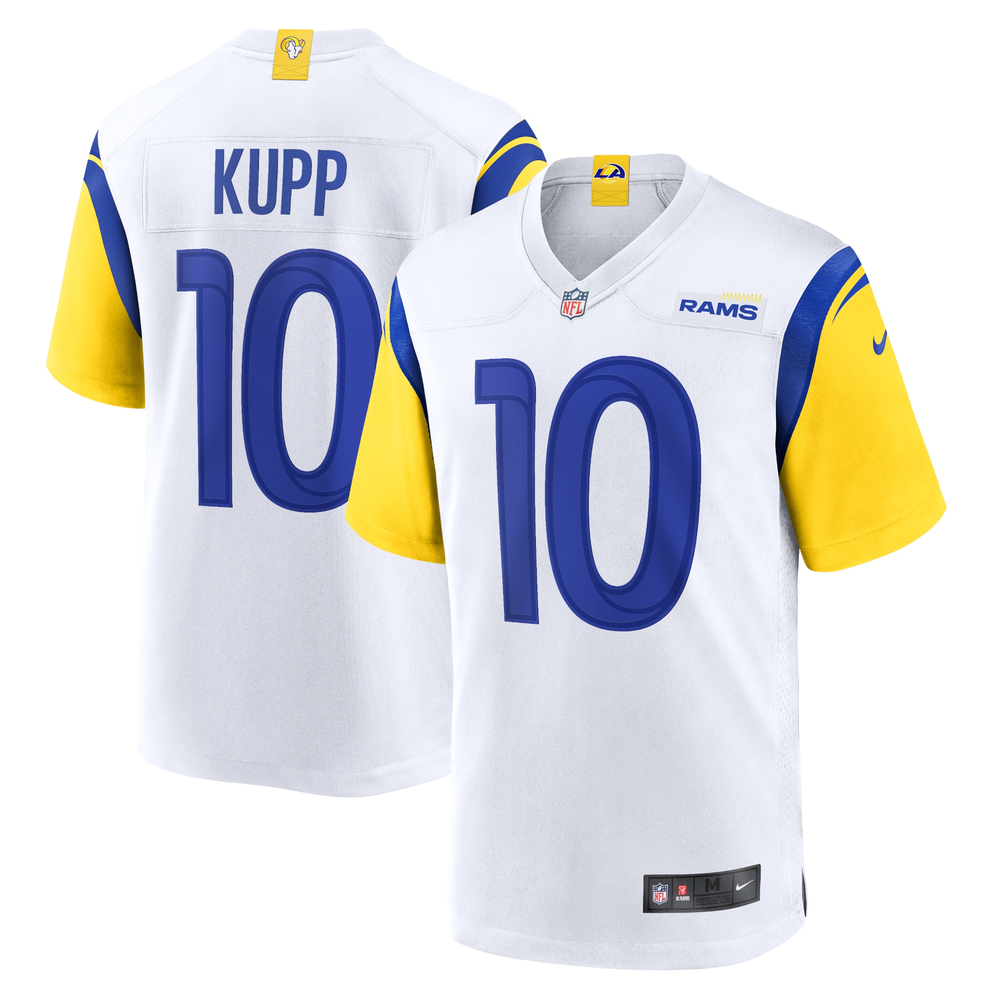 Los Angeles Rams Cooper Kupp White Alternate Player Game NFL Jersey Men's