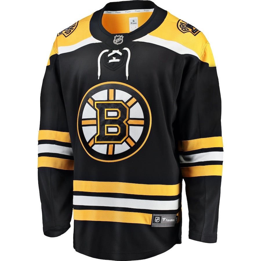 Boston Bruins Breakaway Away Black NHL Jersey Men's