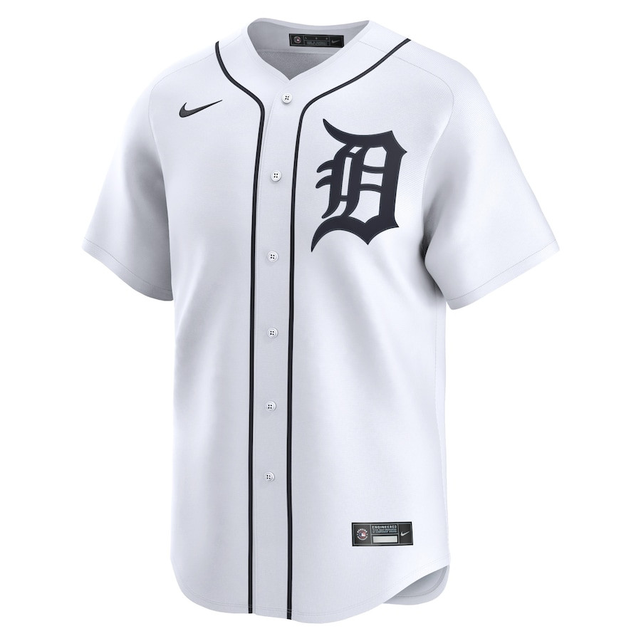 Detroit Tigers 2024 Jackie Robinson Day Home Limited White MLB Jersey Men's