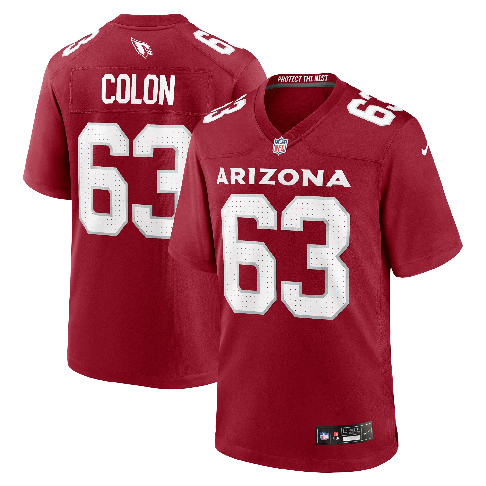 Arizona Cardinals Trystan Colon Cardinal Team Game NFL Jersey Men's