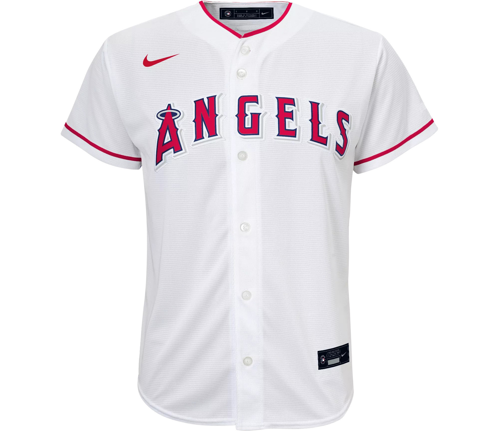 Shohei Ohtani 17 Los Angeles Angels Signed Number 2023 Home Player White MLB Jersey Youth