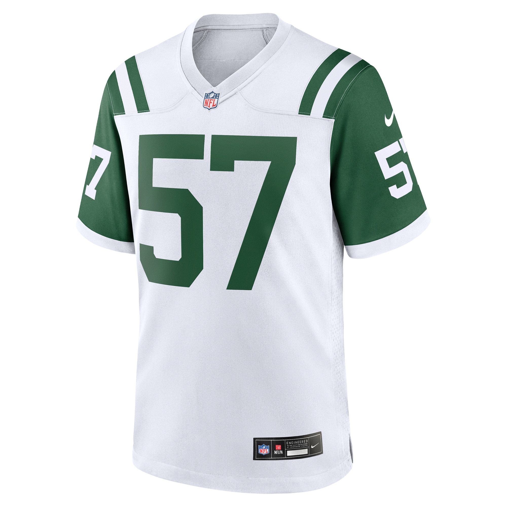 New York Jets C.J. Mosley White Classic Alternate Game NFL Jersey Men's