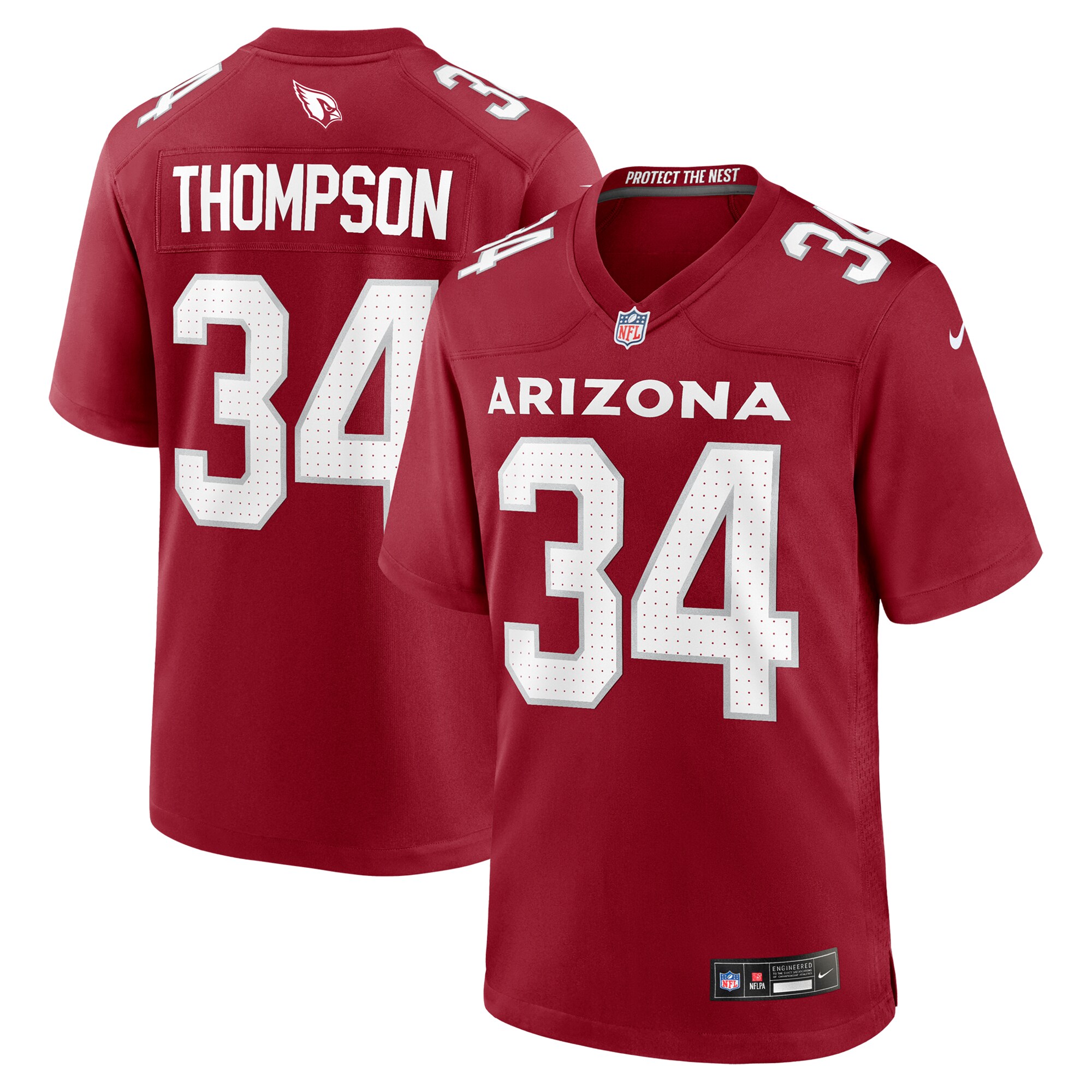 Arizona Cardinals Jalen Thompson Cardinal Team Game NFL Jersey Men's