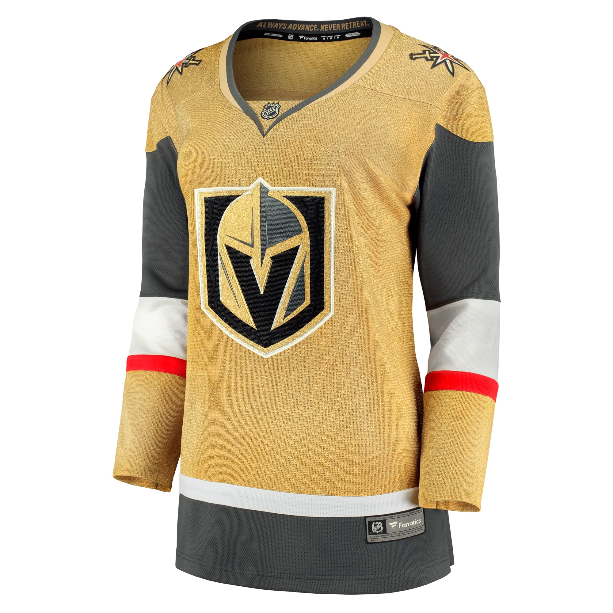Vegas Golden Knights Gold Home Breakaway NHL Jersey Women's