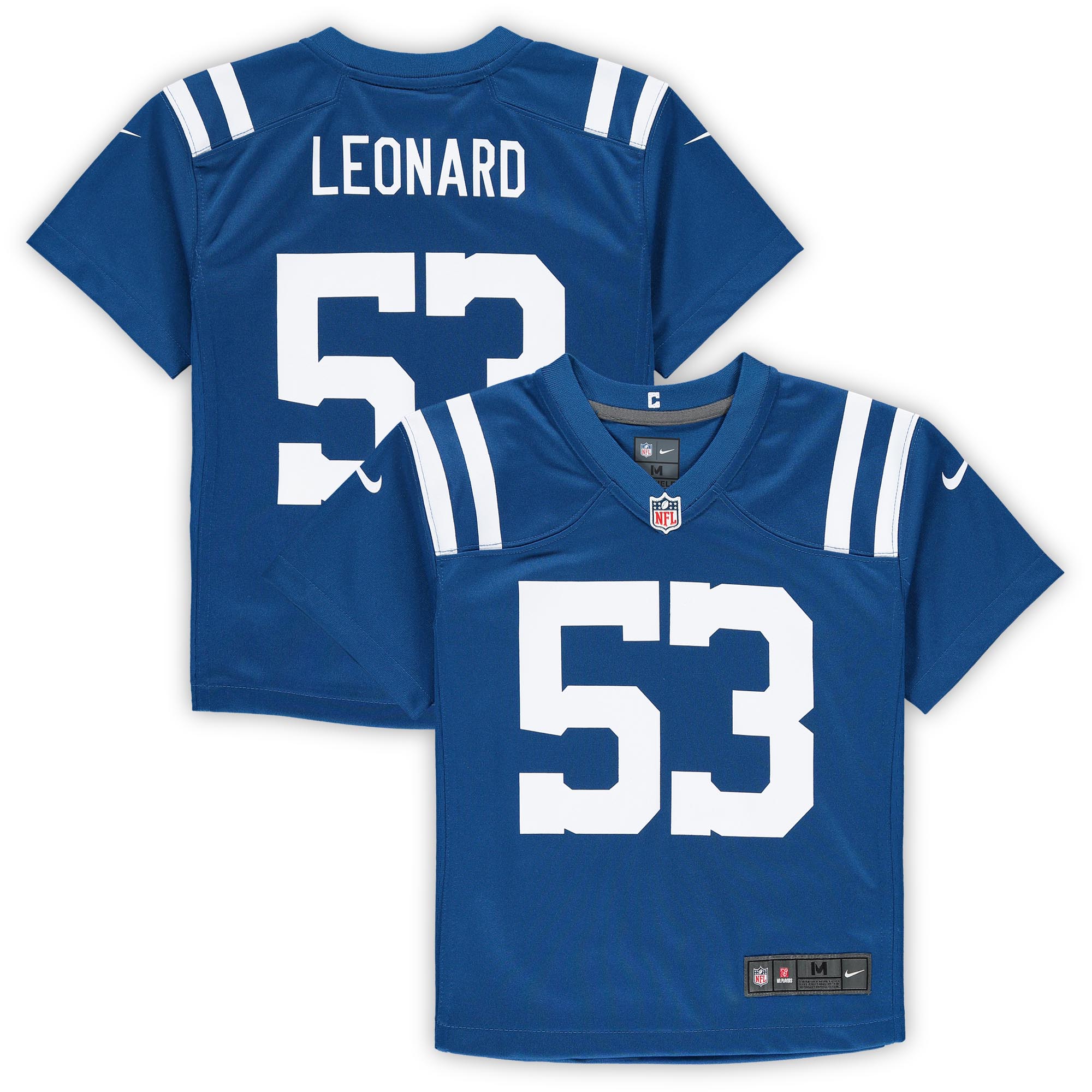 Preschool Indianapolis Colts Shaquille Leonard Royal Game NFL Jersey Men's