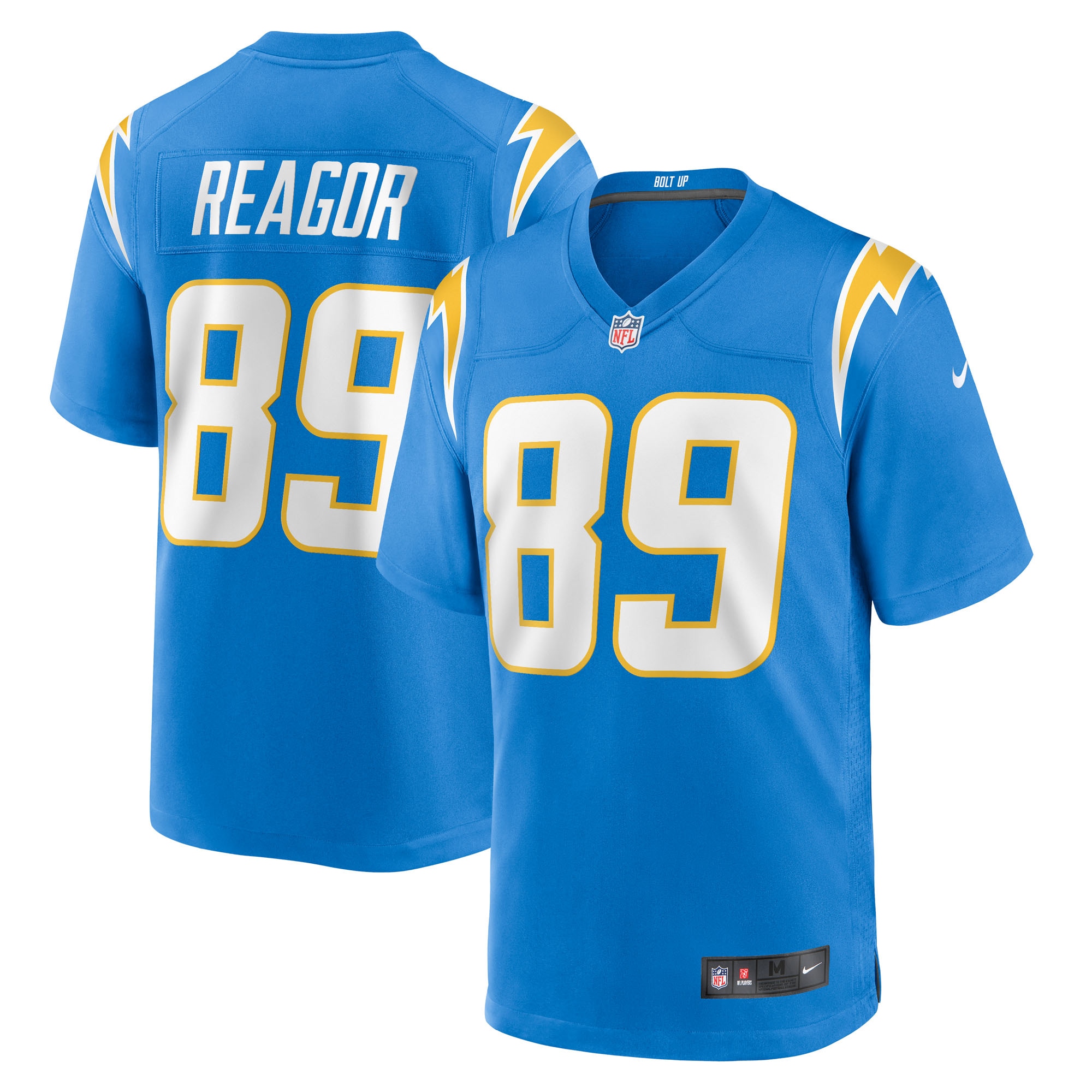 Los Angeles Chargers Jalen Reagor Powder Blue Team Game NFL Jersey Men's