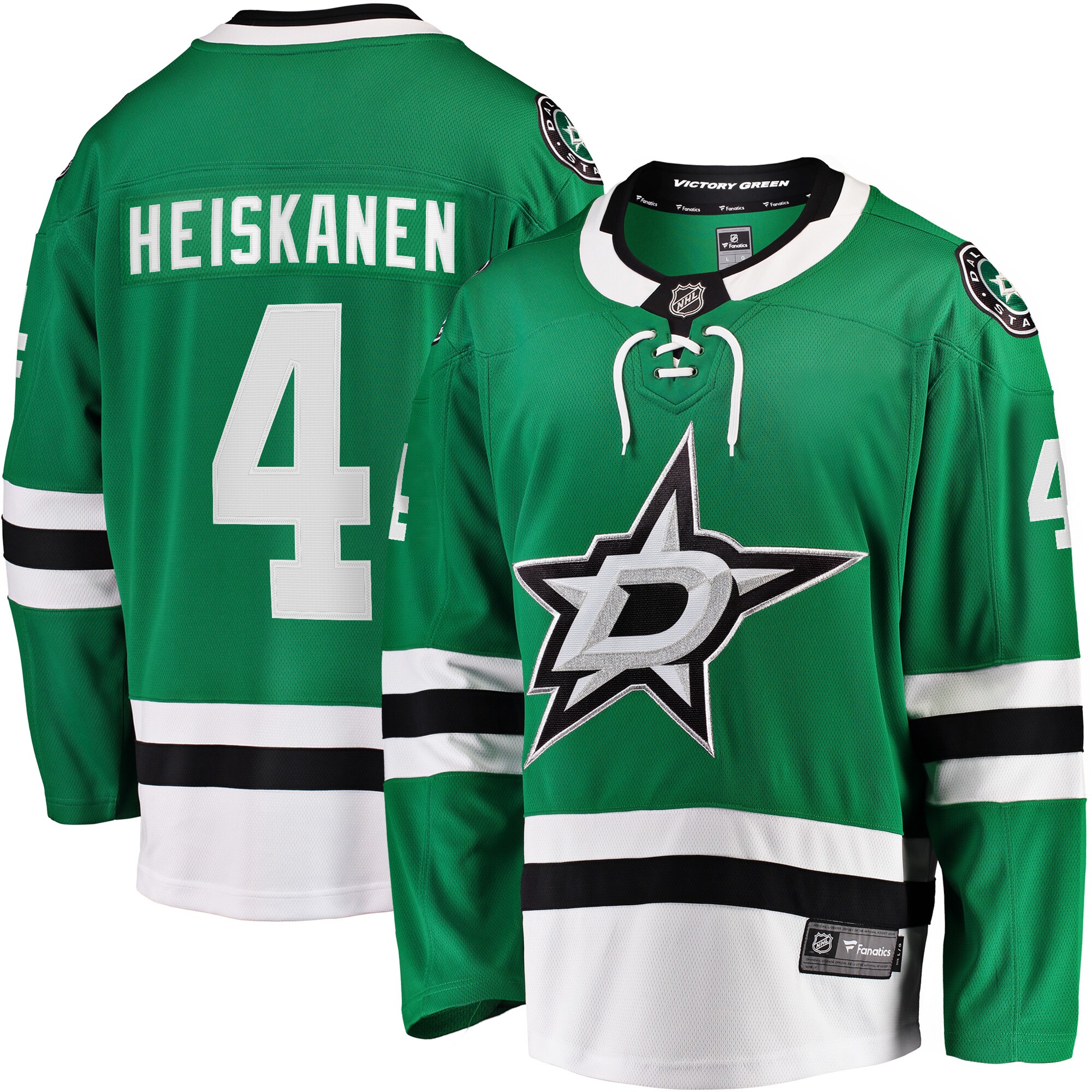 Dallas Stars Miro Heiskanen Kelly Green Team Color Breakaway Player NHL Jersey Men's