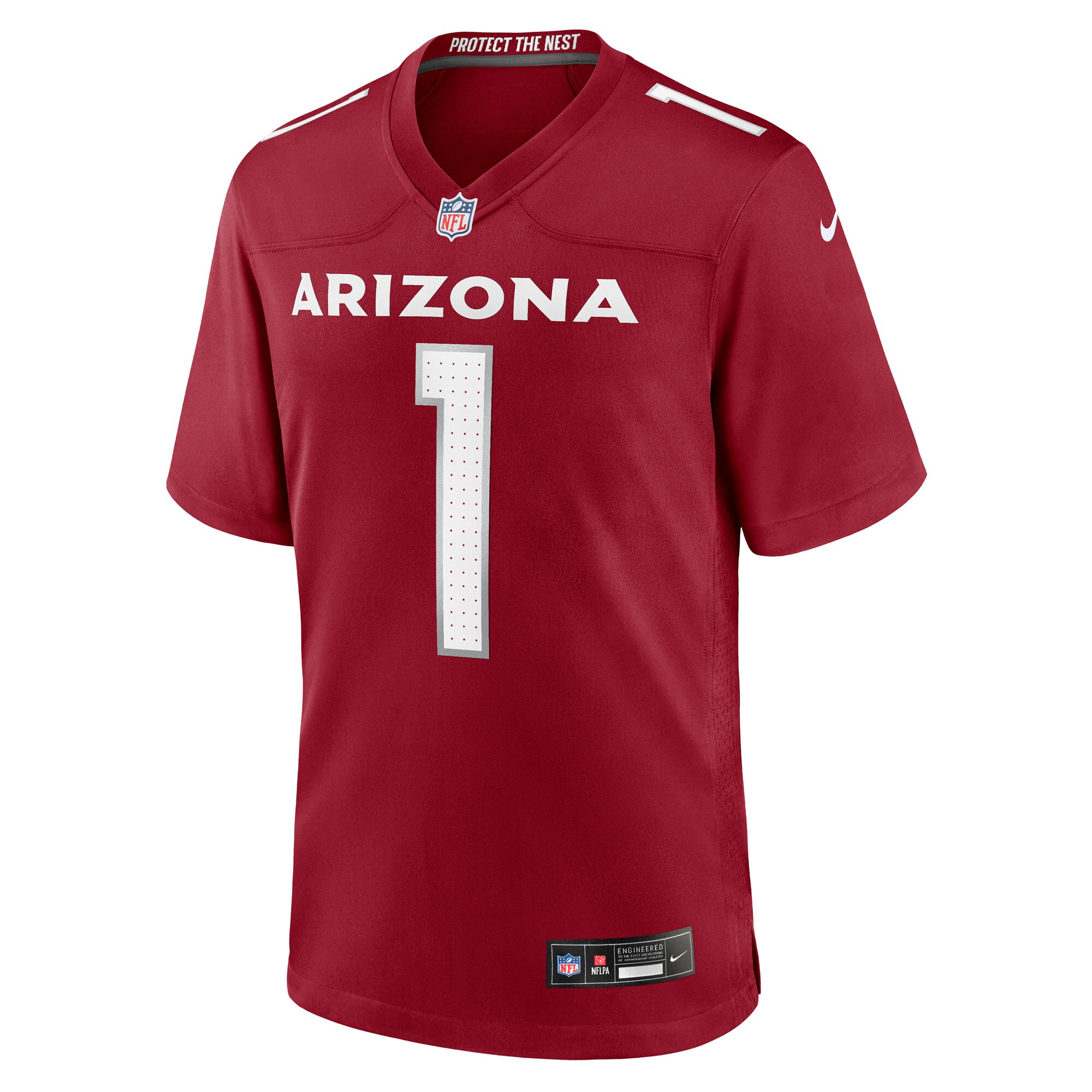 Arizona Cardinals Number 1 Groom Cardinal Game NFL Jersey Men's