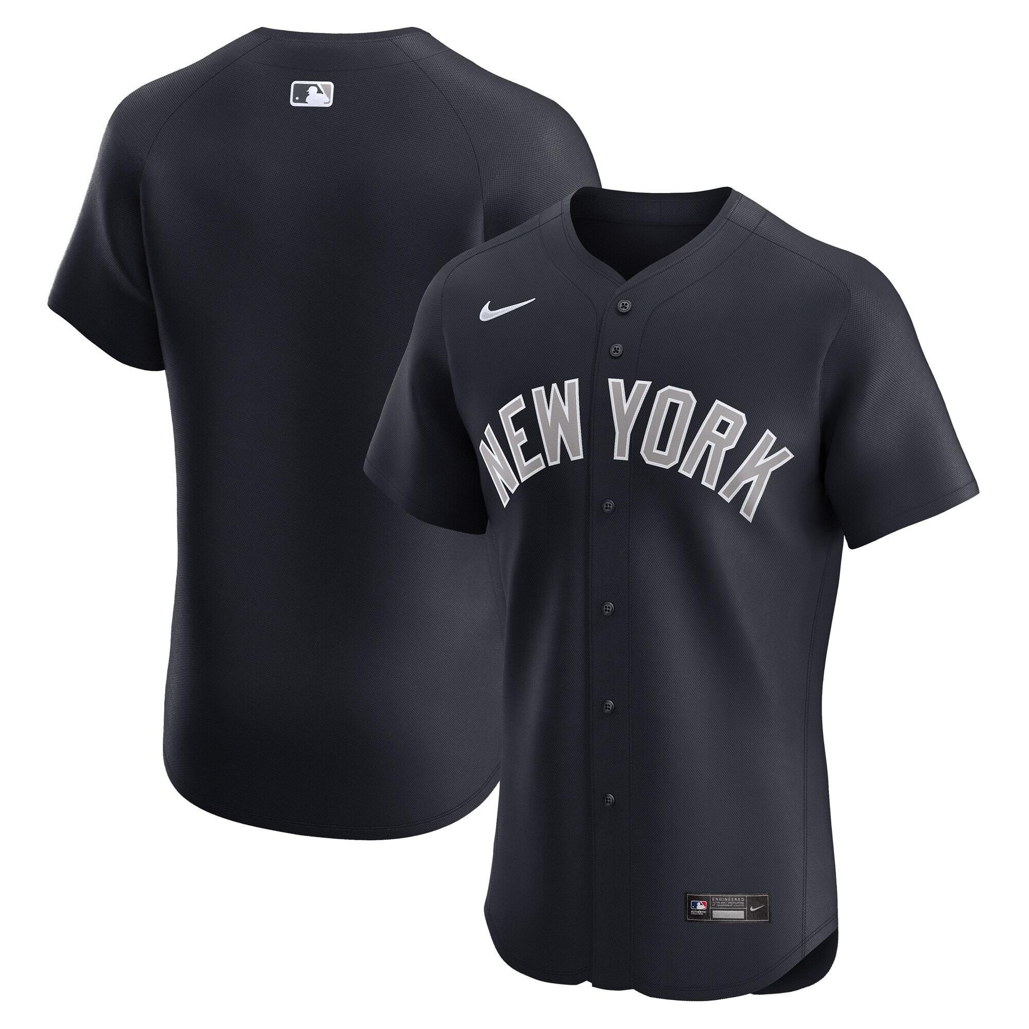 New York Yankees Navy Elite MLB Jersey Men's