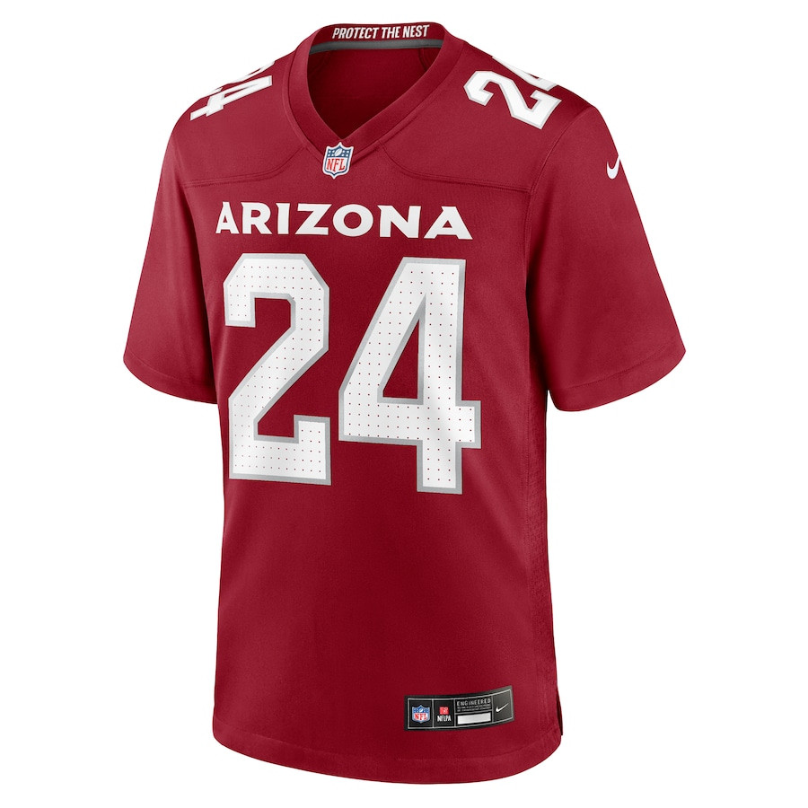 Rashad Fenton 24 Arizona Cardinals Team Game Cardinal NFL Jersey Men's