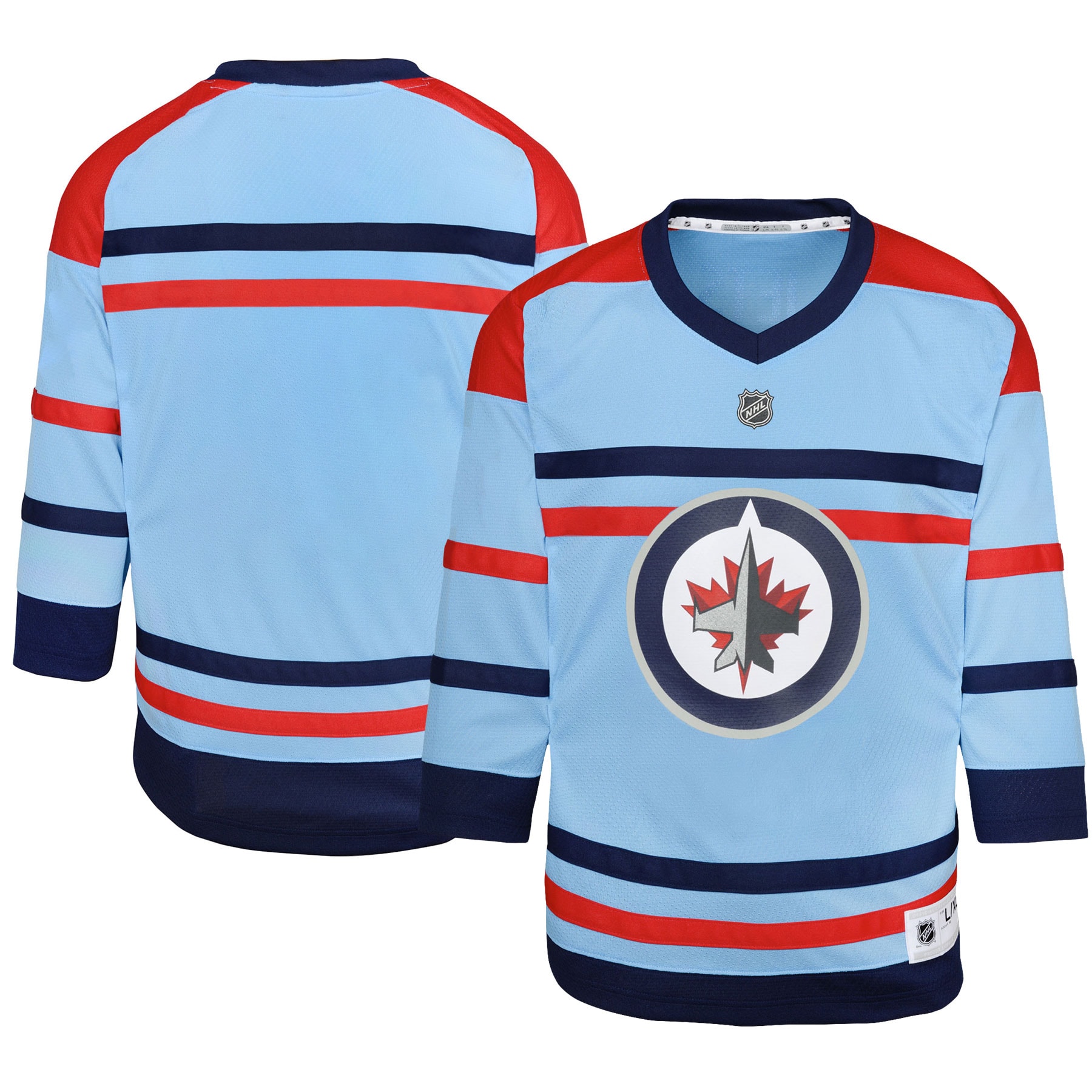 Preschool Winnipeg Jets Light Blue Anniversary NHL Jersey Men's