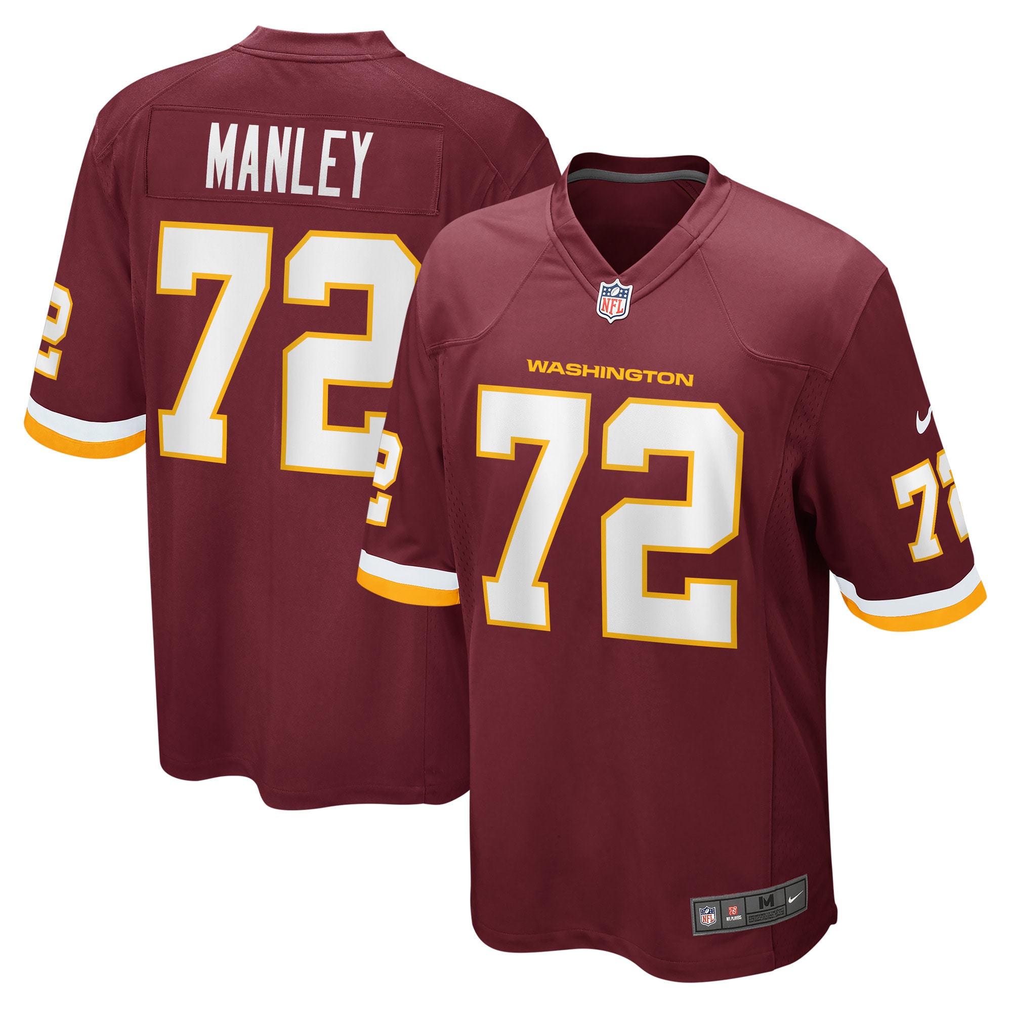Washington Commanders Team Dexter Manley Burgundy Retired Player NFL Jersey Men's