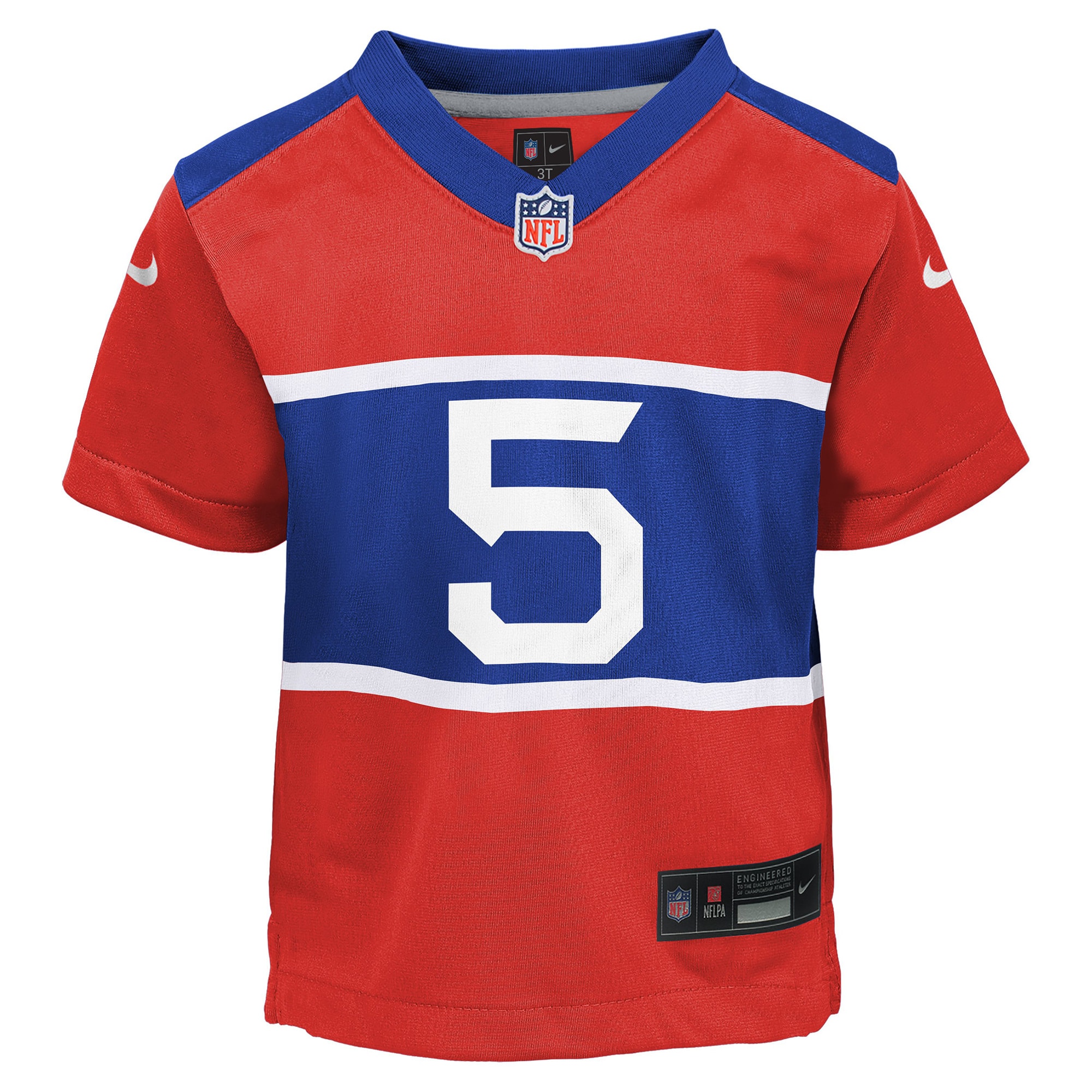 Preschool New York Giants Kayvon Thibodeaux Century Red Alternate Player Game NFL Jersey Men's