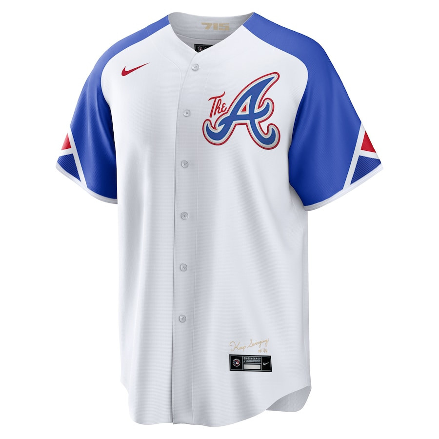 Austin Riley 27 Atlanta Braves 2023 City Connect White MLB Jersey Men's