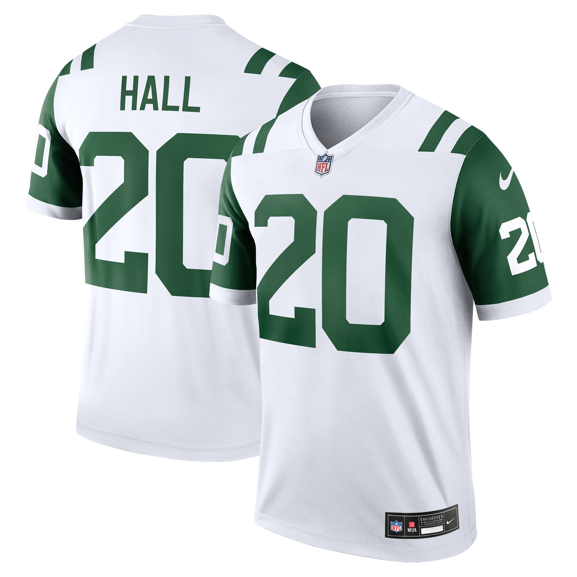 New York Jets Breece Hall White Alternate Legend Player Performance Top NFL Jersey Men's