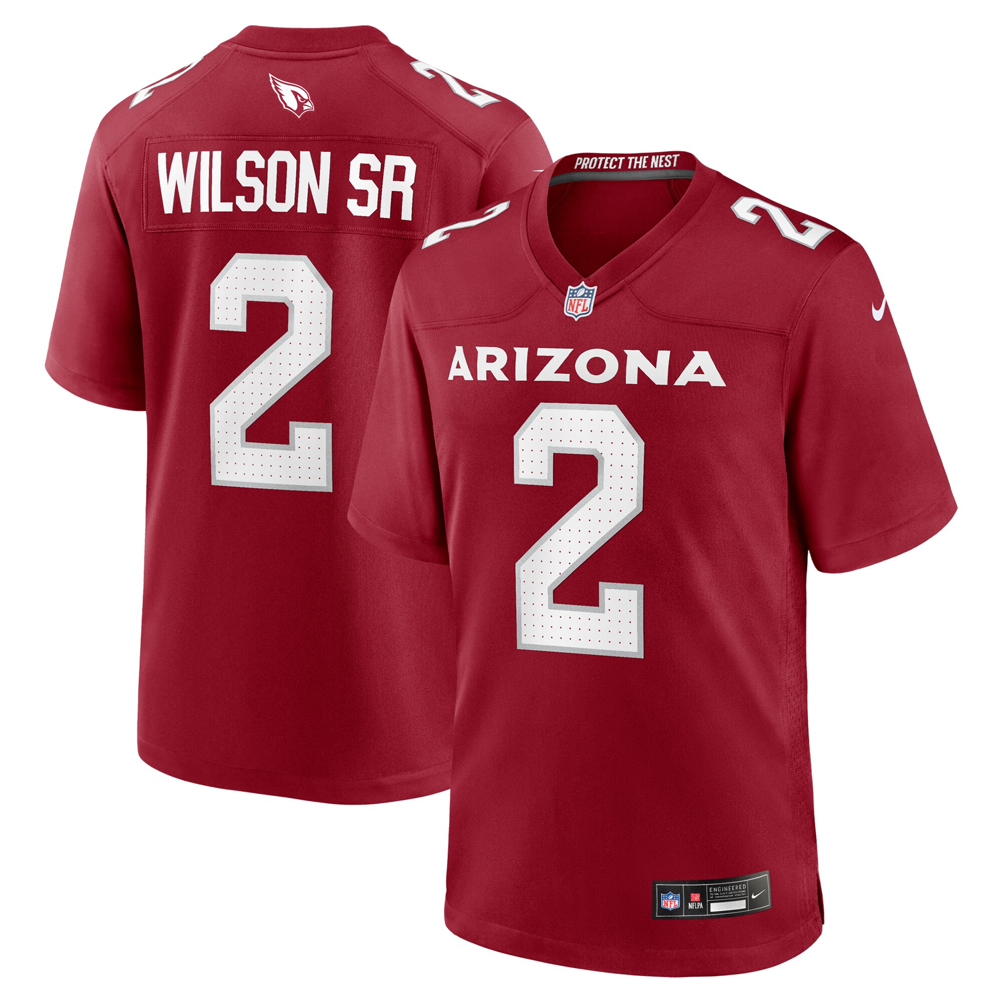 Arizona Cardinals Mack Wilson Sr. Cardinal Team Game NFL Jersey Men's