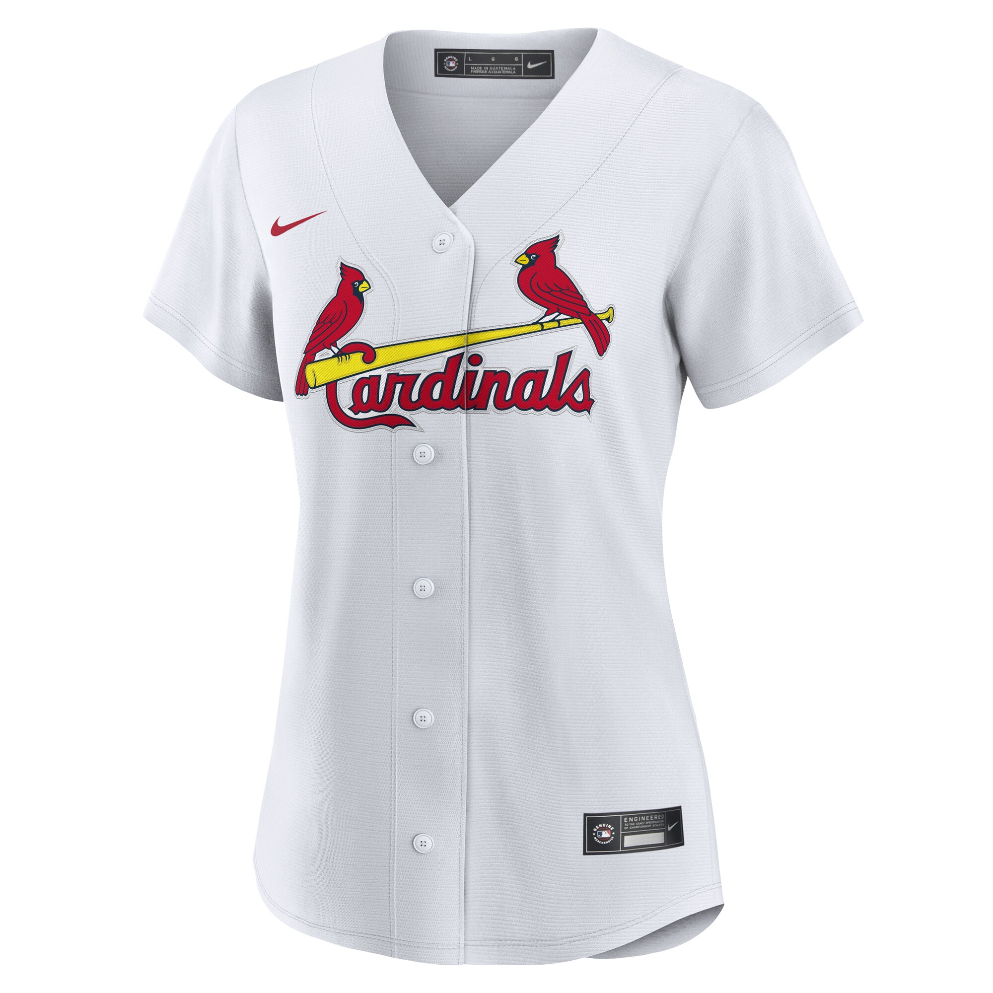 St. Louis Cardinals Lars Nootbaar White Home MLB Jersey Women's