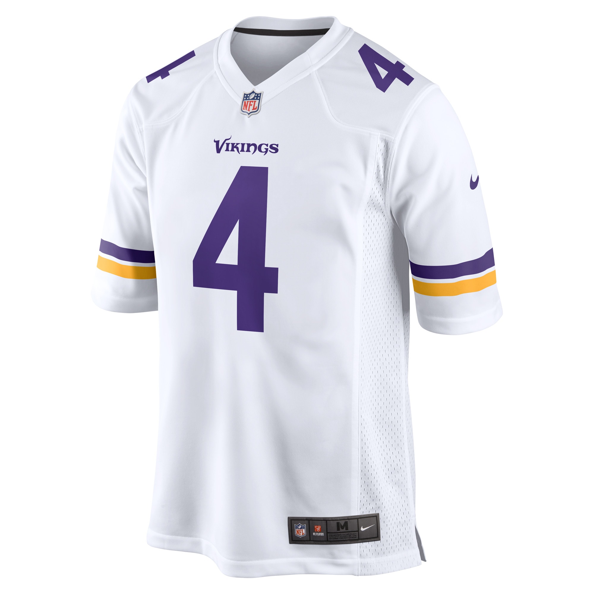 Minnesota Vikings Dalvin Cook White Game NFL Jersey Men's