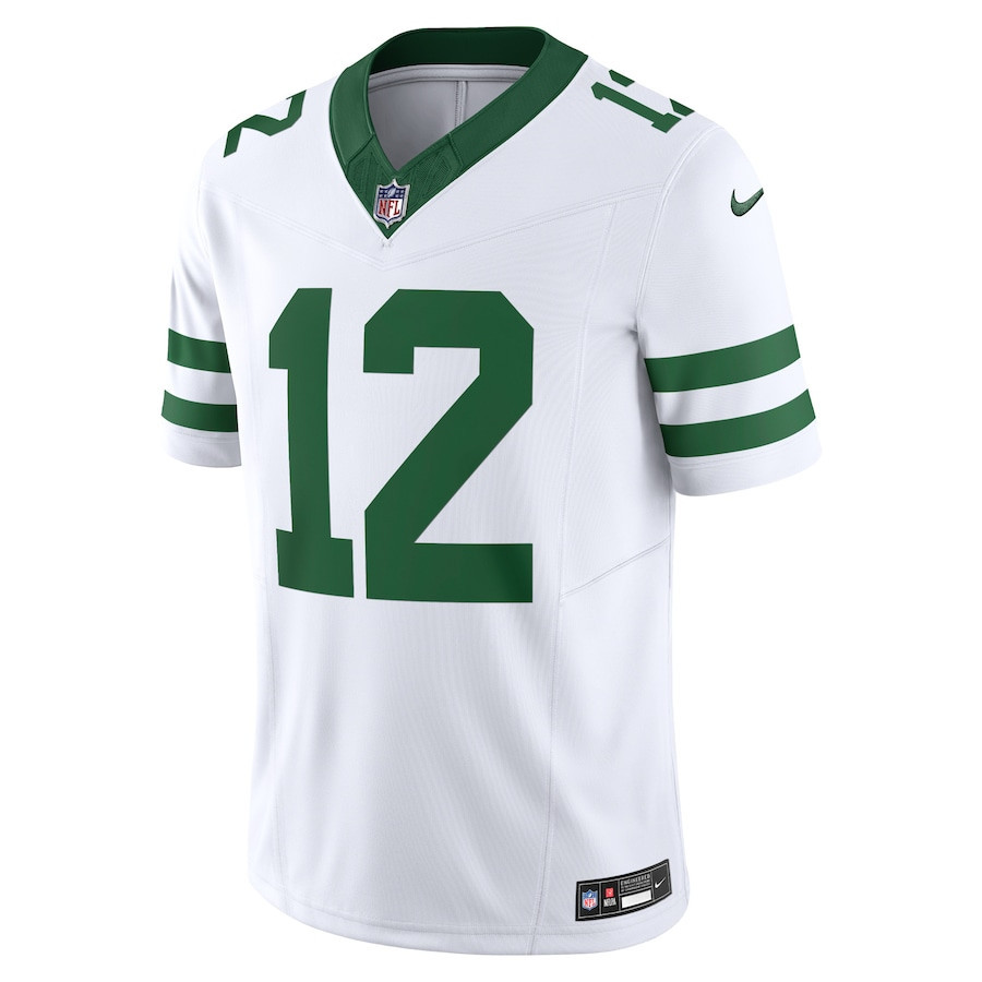Joe Namath 12 New York Jets Game Legacy White NFL Jersey Men's