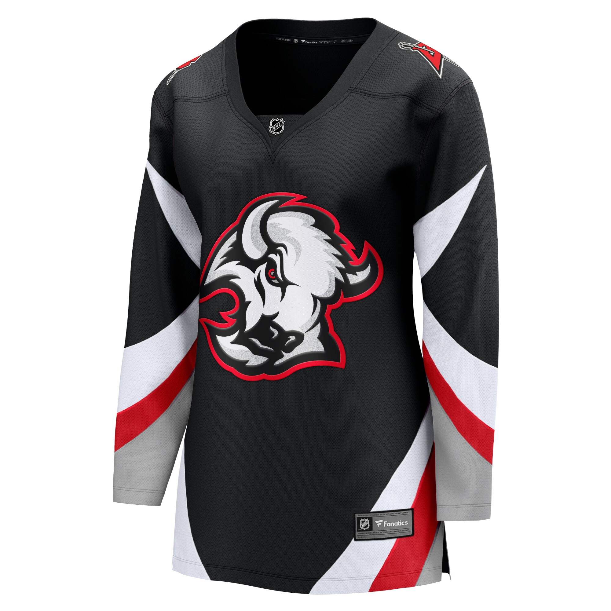 Buffalo Sabres Black Alternate Premier Breakaway Blank NHL Jersey Women's
