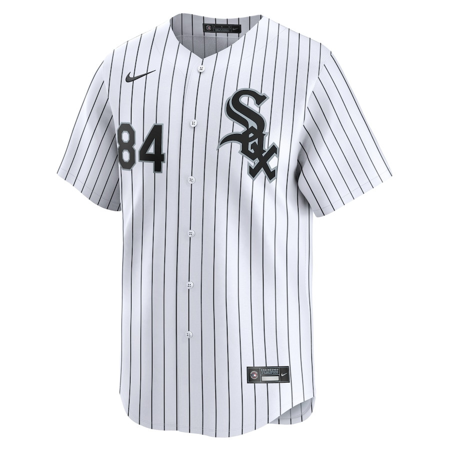 Dylan Cease 84 Chicago White Sox Home Limited Player White MLB Jersey Men's