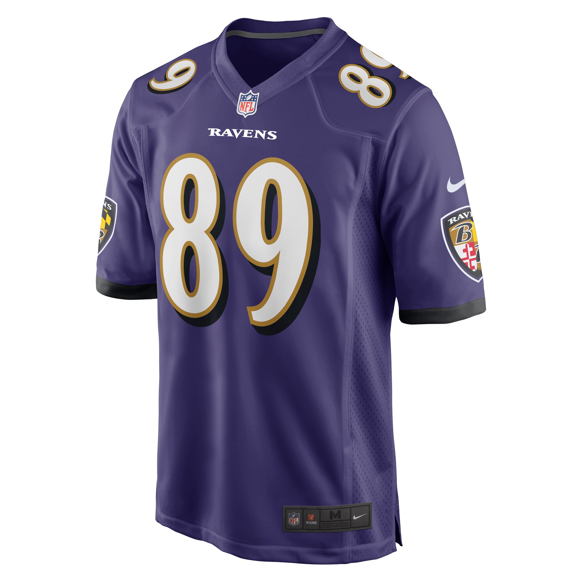Baltimore Ravens Steve Smith Sr. Purple Retired Player Game NFL Jersey Men's