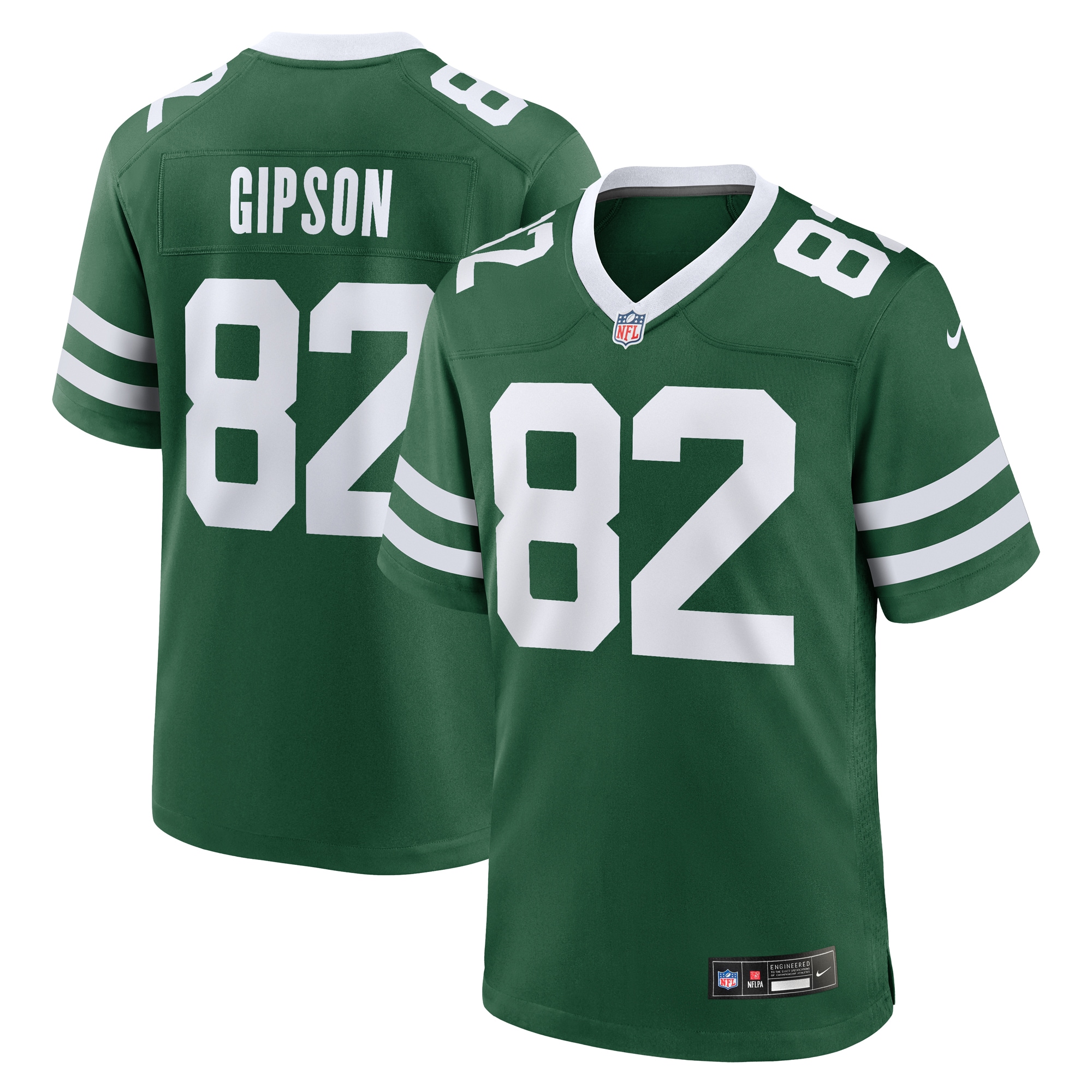 New York Jets Xavier Gipson Legacy Green Team Game NFL Jersey Men's