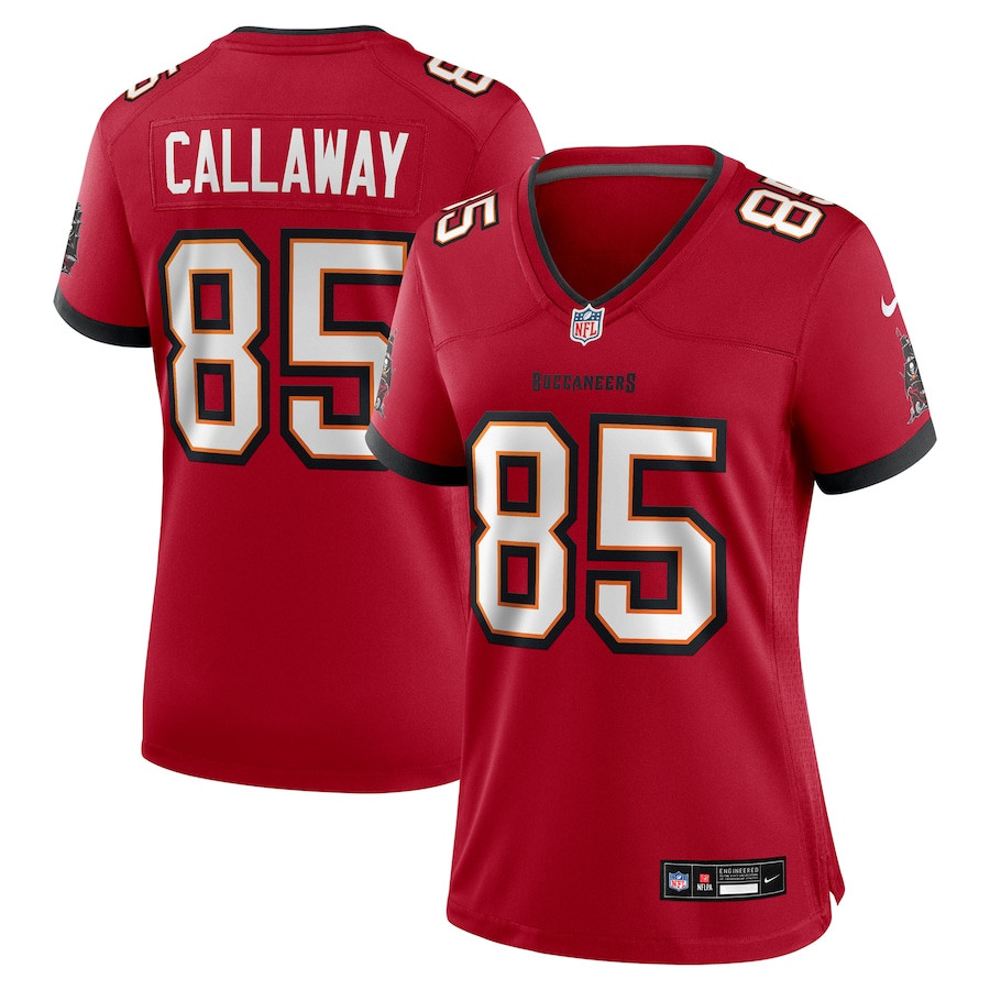 Marquez Callaway 85 Tampa Bay Buccaneers Game Red NFL Jersey Women's