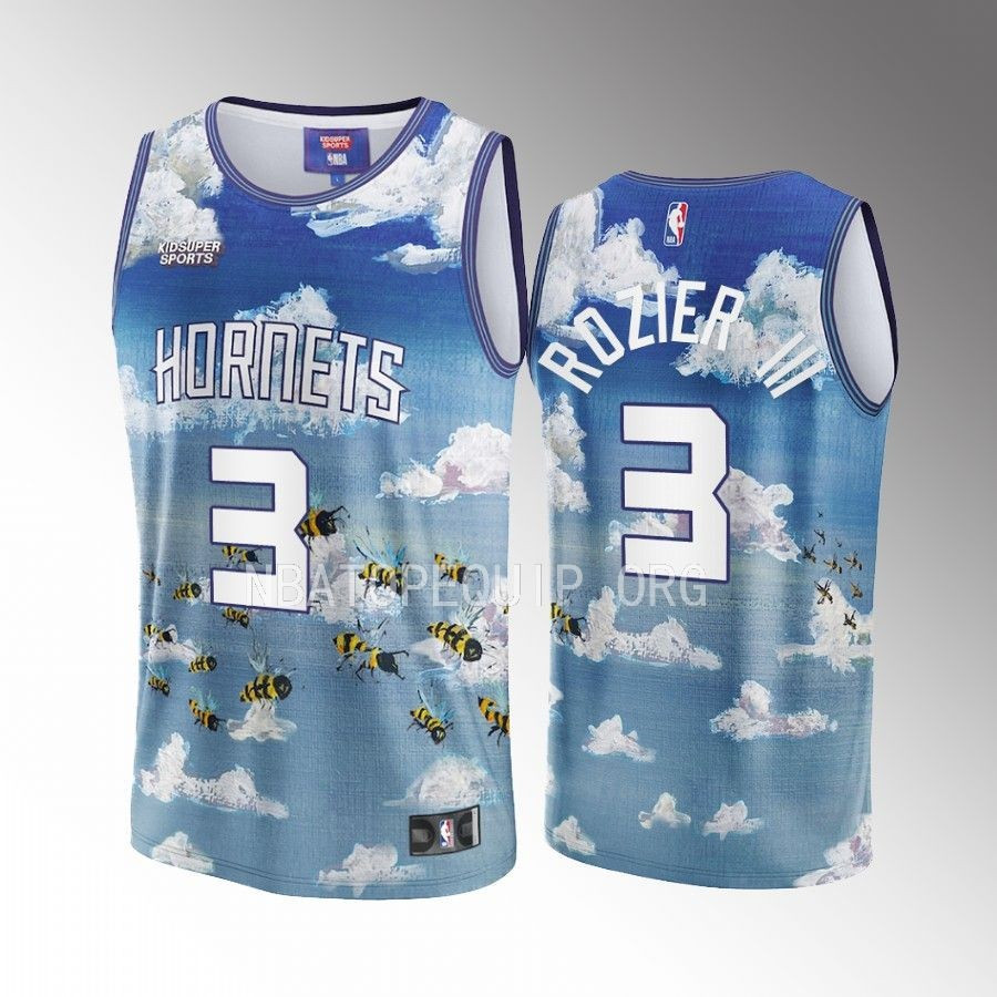 Terry Rozier 3 Charlotte Hornets KidSuper Studio Unisex Hometown NBA Jersey Unisex