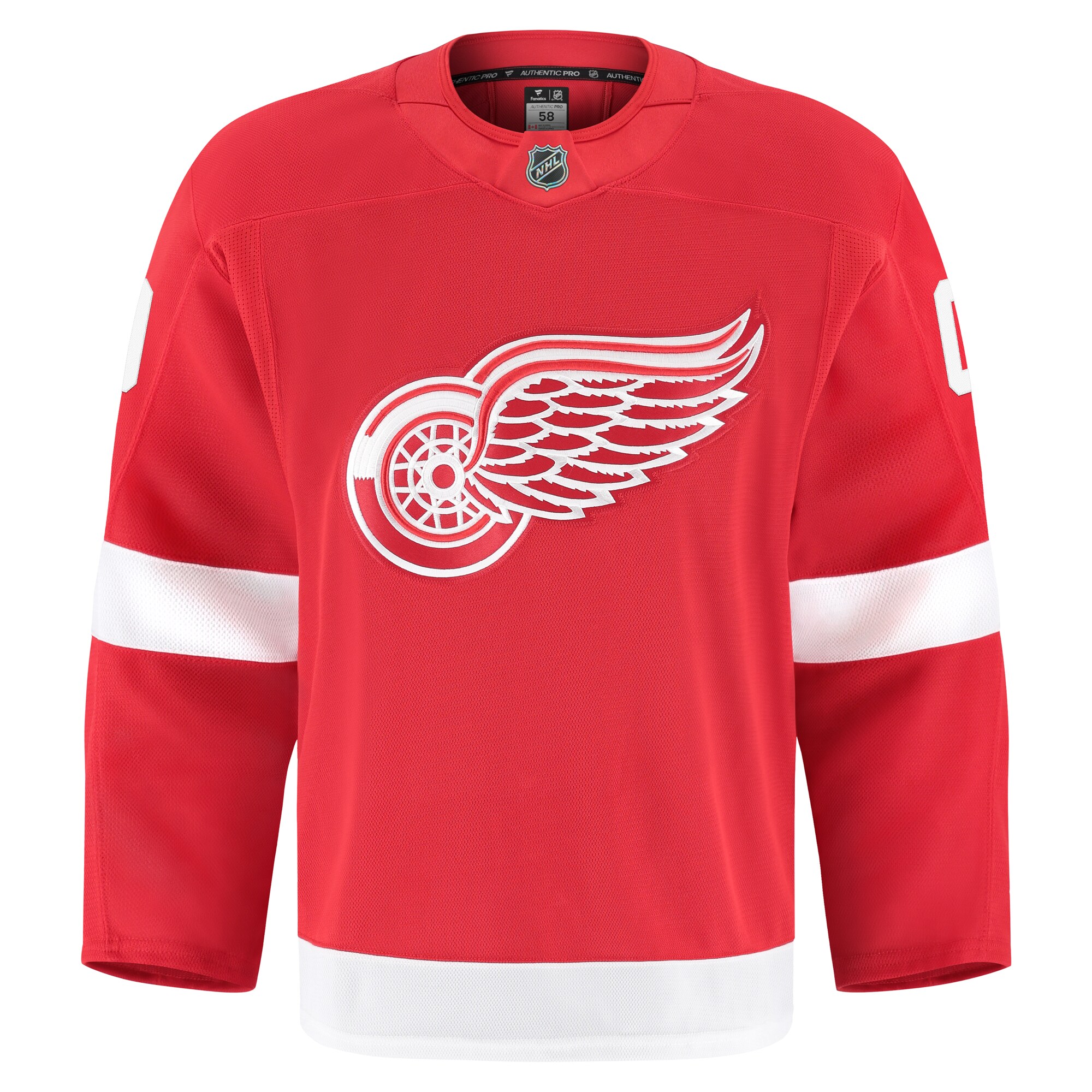 Detroit Red Wings Red Home Pro Custom NHL Jersey Men's