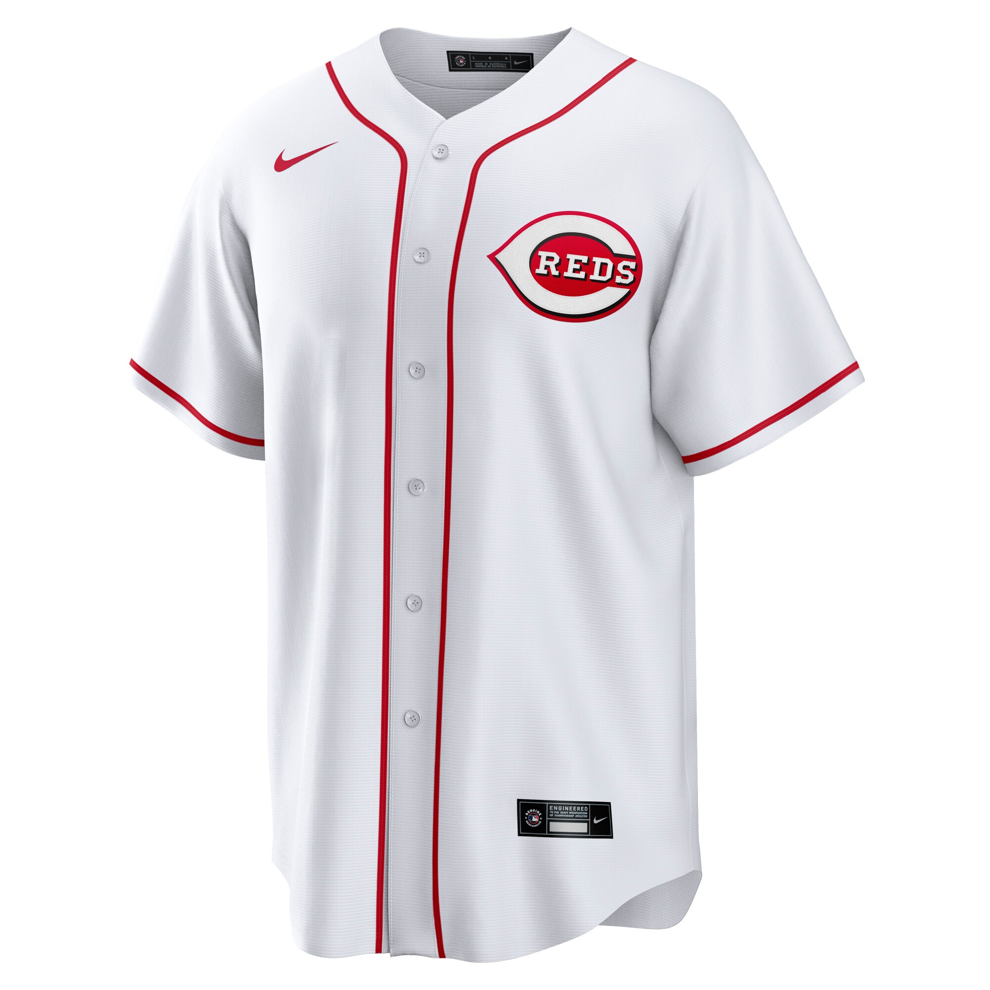 Cincinnati Reds Elly De La Cruz White Home MLB Jersey Men's