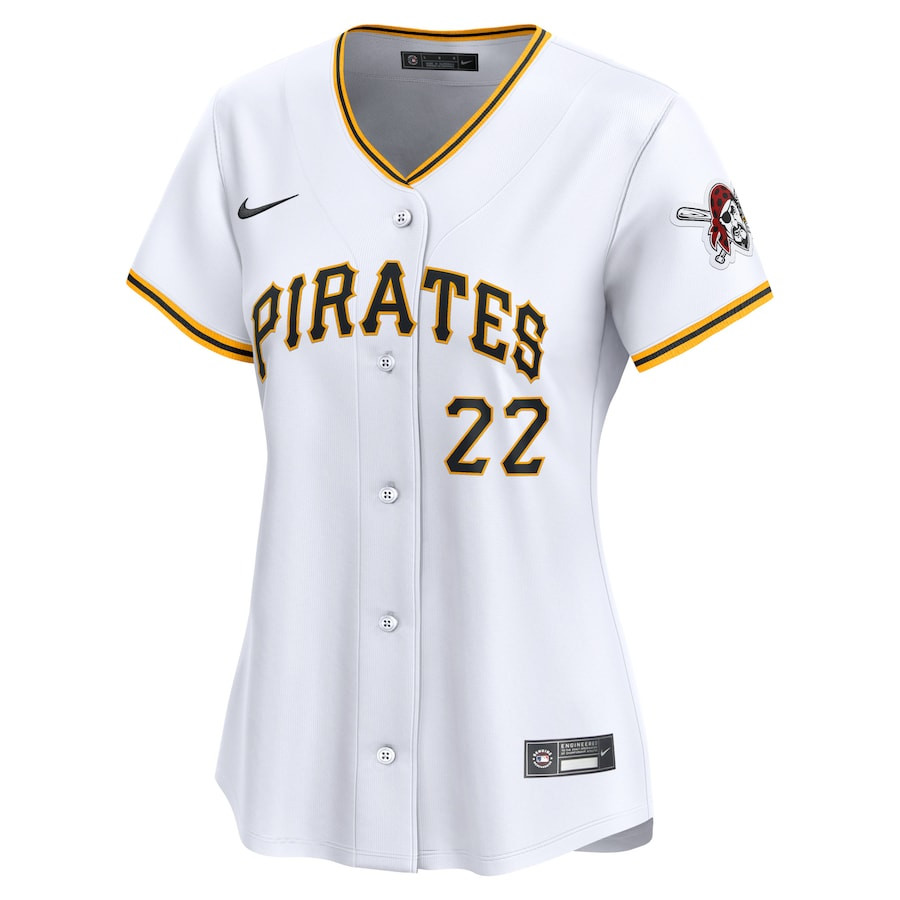 Andrew McCutchen 22 Pittsburgh Pirates Home Limited White MLB Jersey Women's