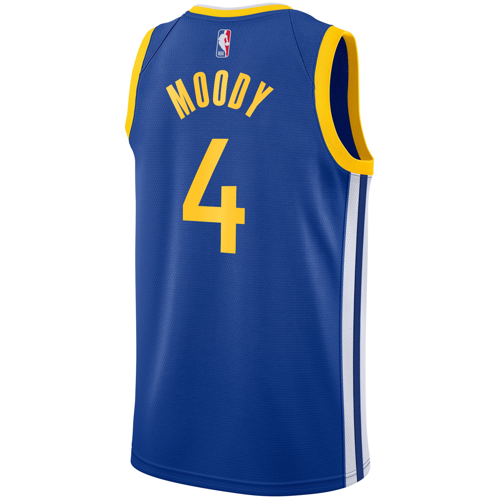 Golden State Warriors Swingman Royal Moses Mood Icon Edition NBA Jersey Youth