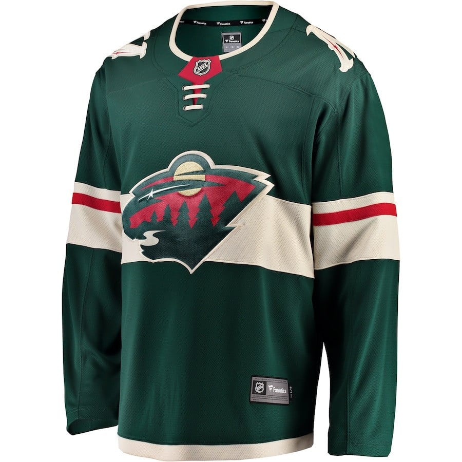 Charlie Stramel #41 Minnesota Wild 2023 Draft Home Green NHL Jersey Men's