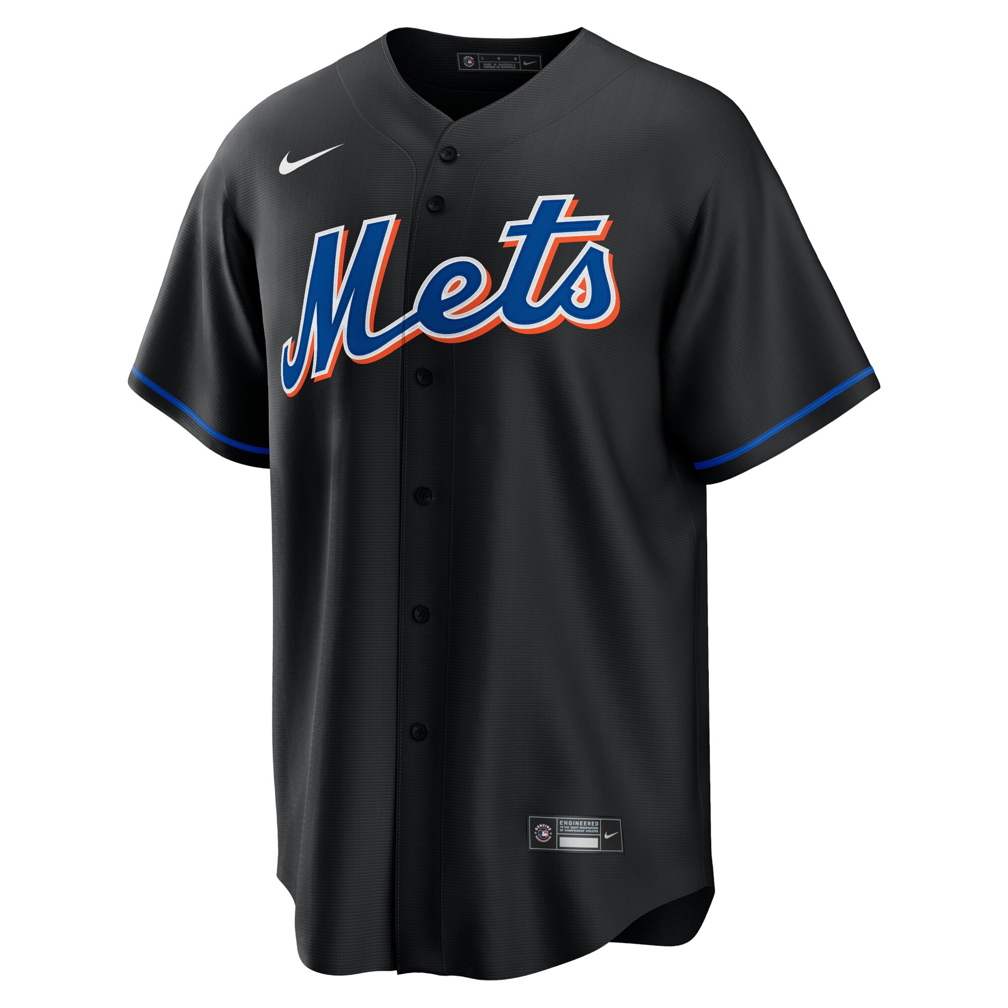 New York Mets Mike Hampton Black 2022 Alternate Player MLB Jersey Men's