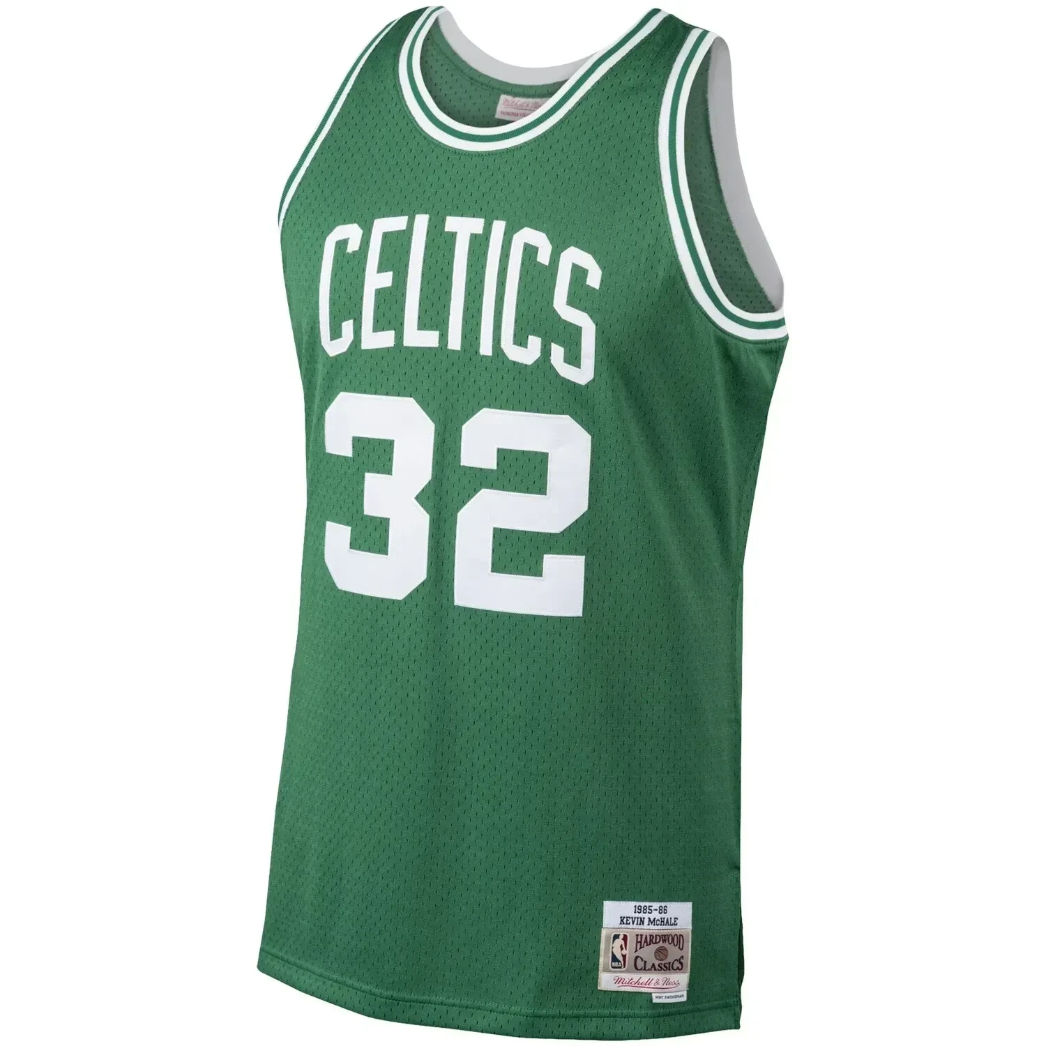 Kevin Mchale Boston Celtics Mitchell Ness 1985-86 Hardwood Classics Swingman Player Kelly Green NBA Jersey Men's