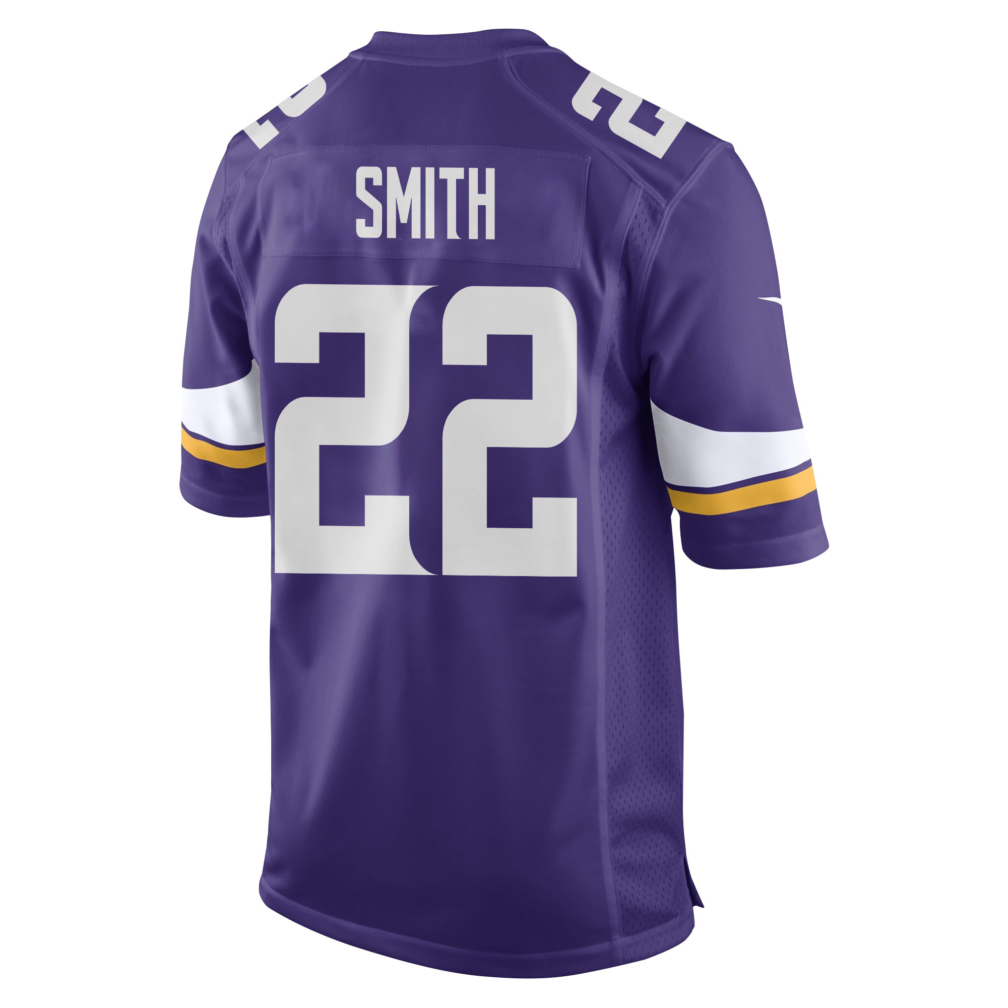 Harrison Smith 22 Minnesota Vikings Super Bowl LIX New Orleans Patch Game Purple NFL Jersey Men's