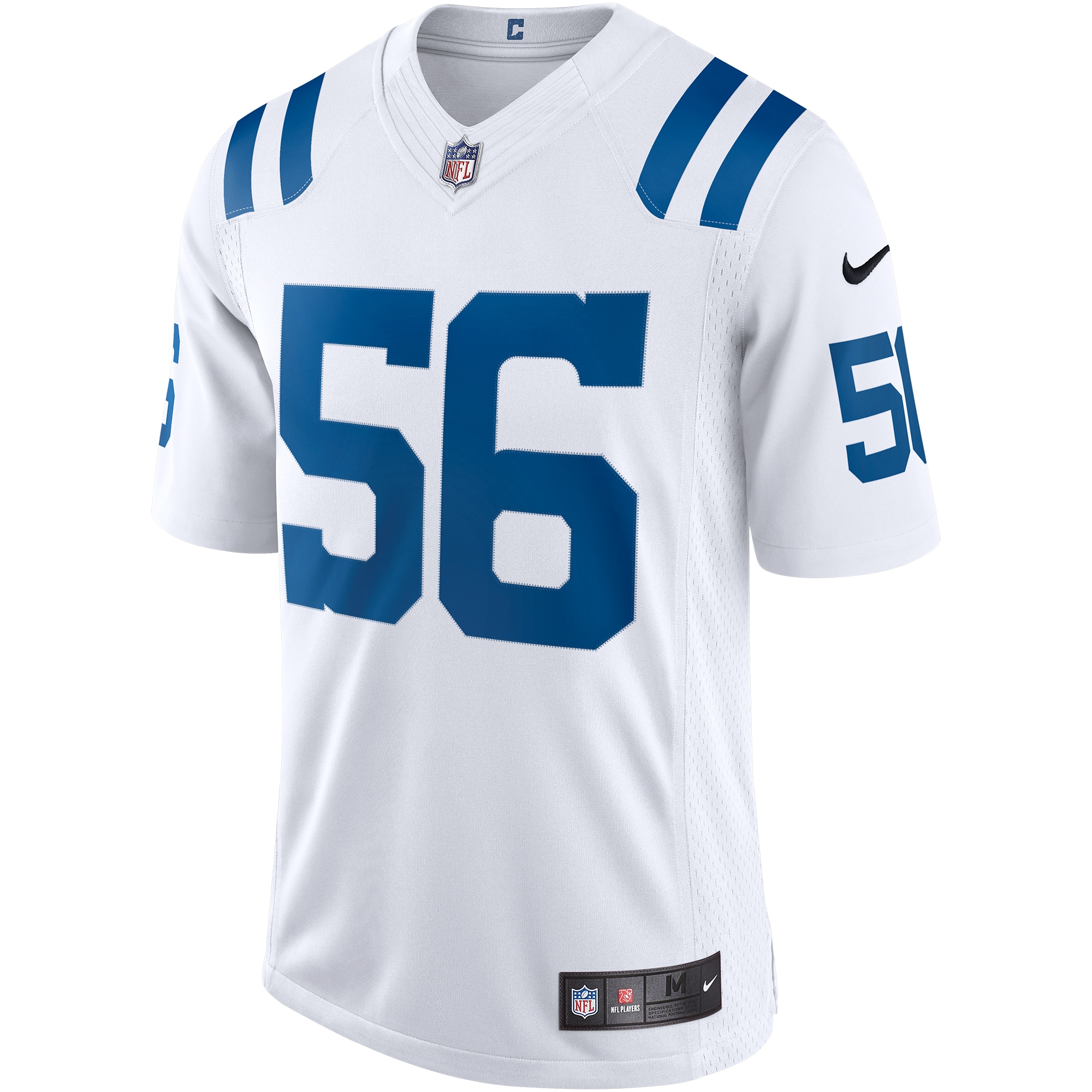 Indianapolis Colts Quenton Nelson White Vapor Limited NFL Jersey Men's