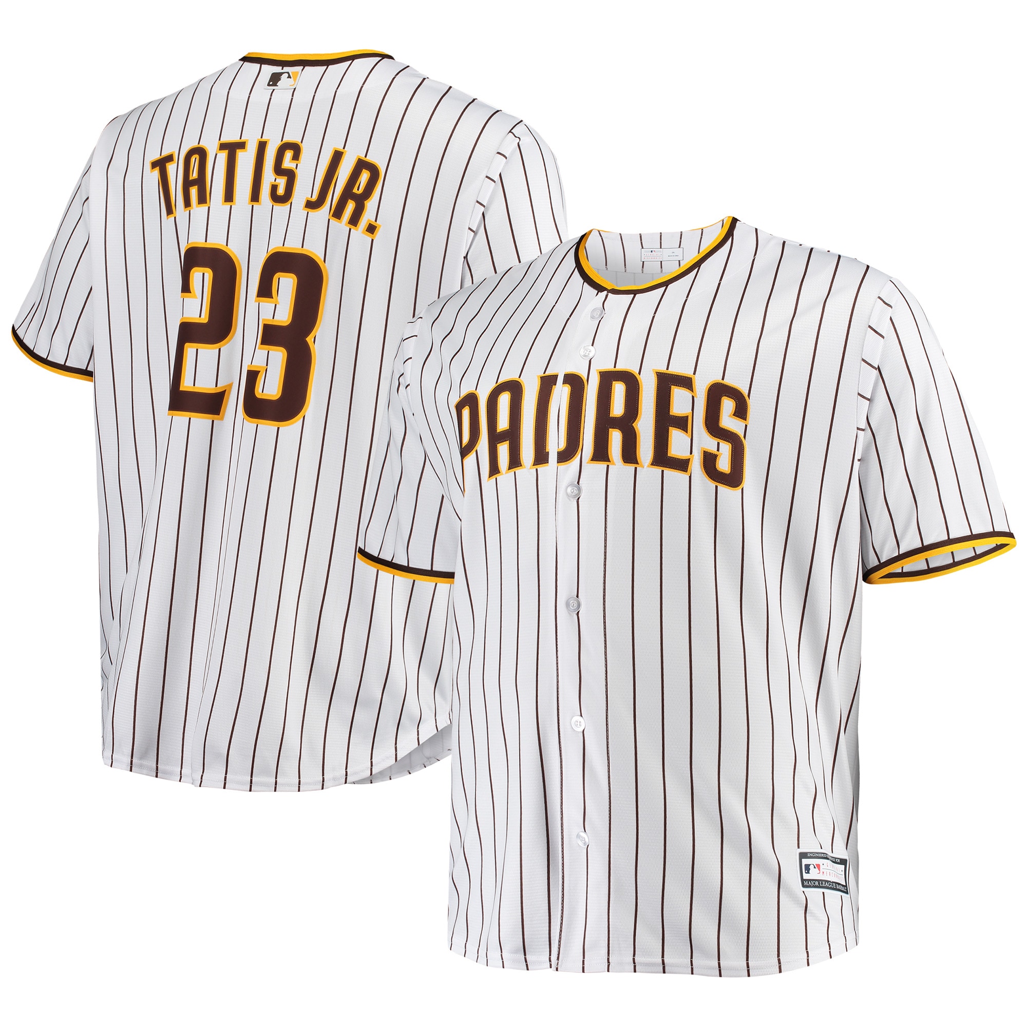 San Diego Padres Fernando Tatis Jr. White Big Tall Player MLB Jersey Men's