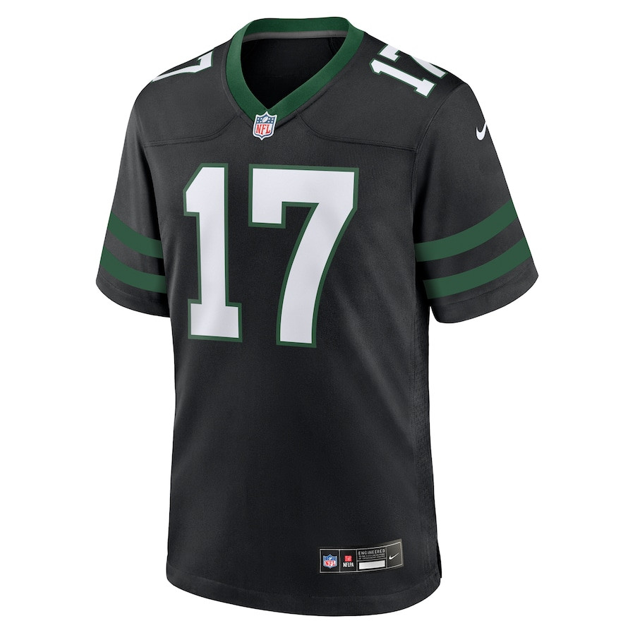 Davante Adams 17 New York Jets Alternate Game Legacy Black, Men NFL Jersey Men's