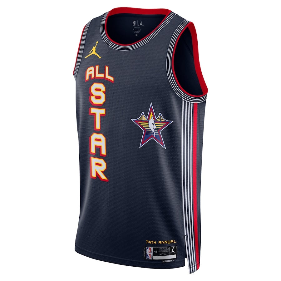 NBA All Star 2025 Swingma Unisex Navy NBA Jersey Unisex
