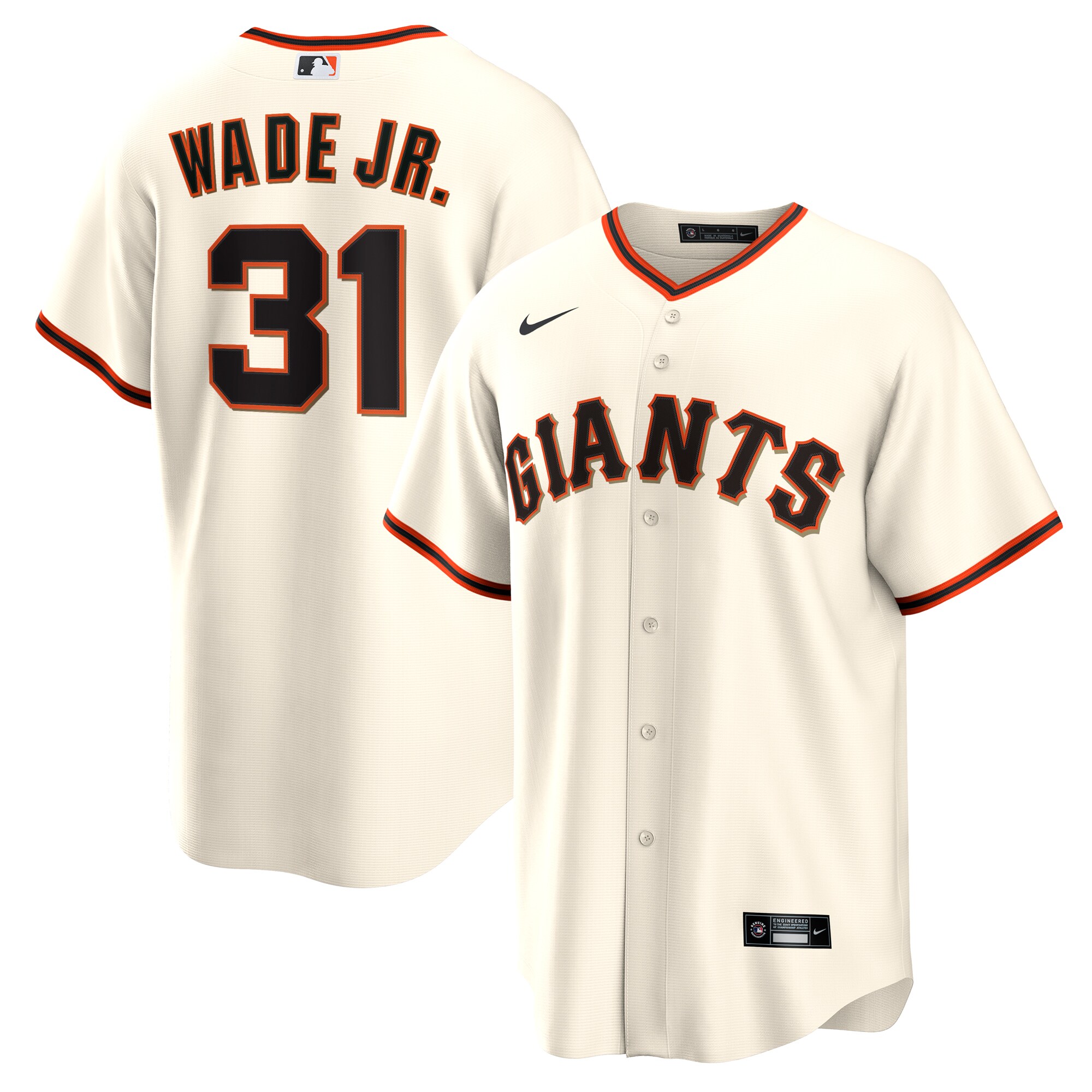 San Francisco Giants LaMonte Wade Jr. Cream Home Player MLB Jersey Men's